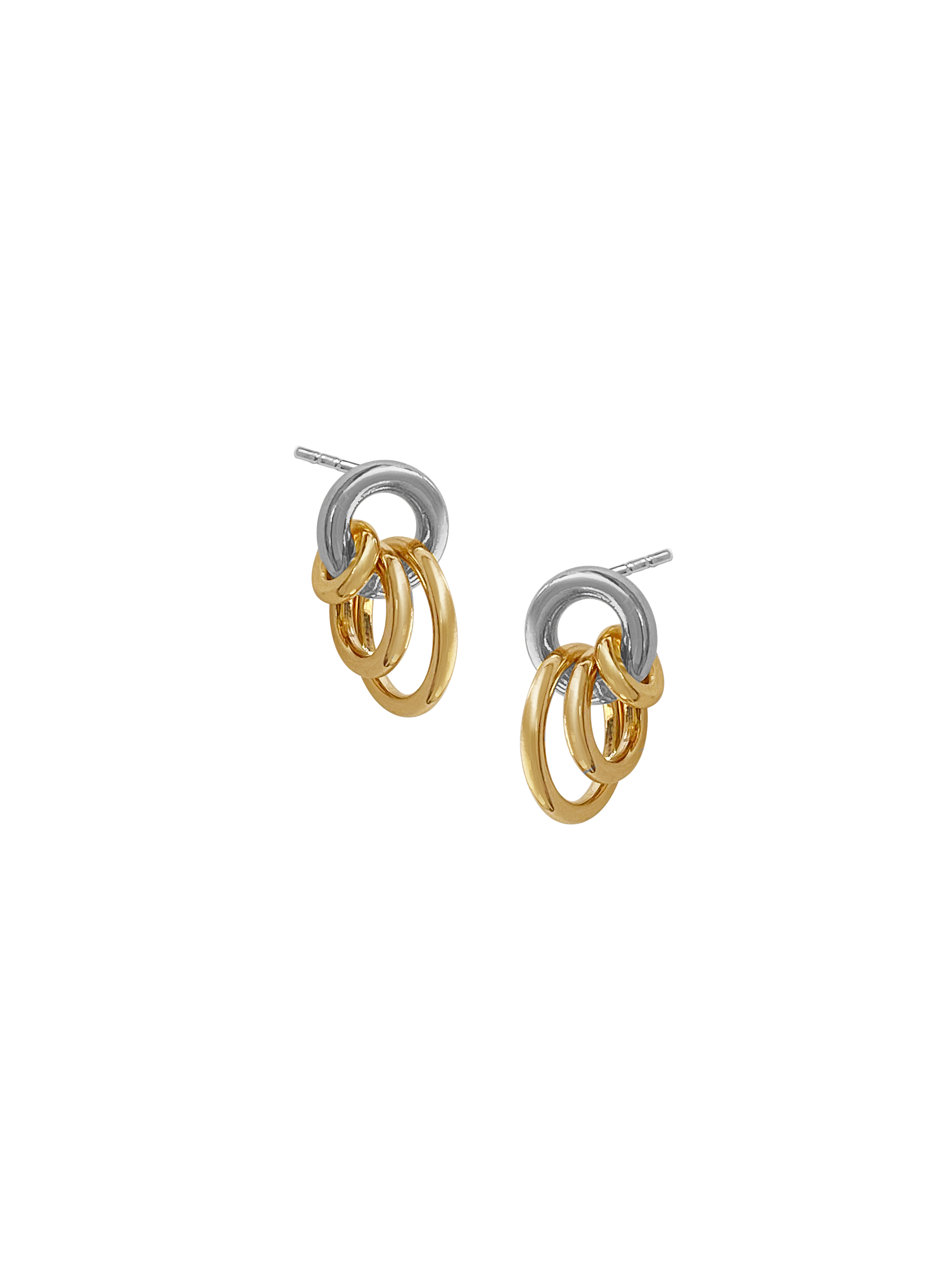 Laura Lombardi Two Tone Aria Earrings