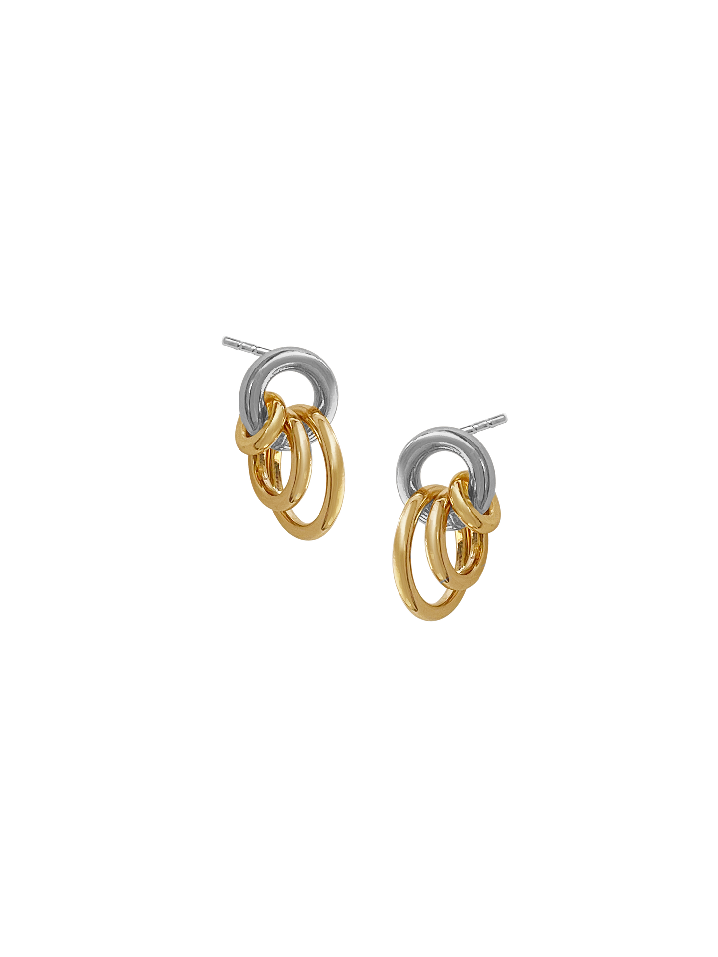 Laura Lombardi Two Tone Aria Earrings