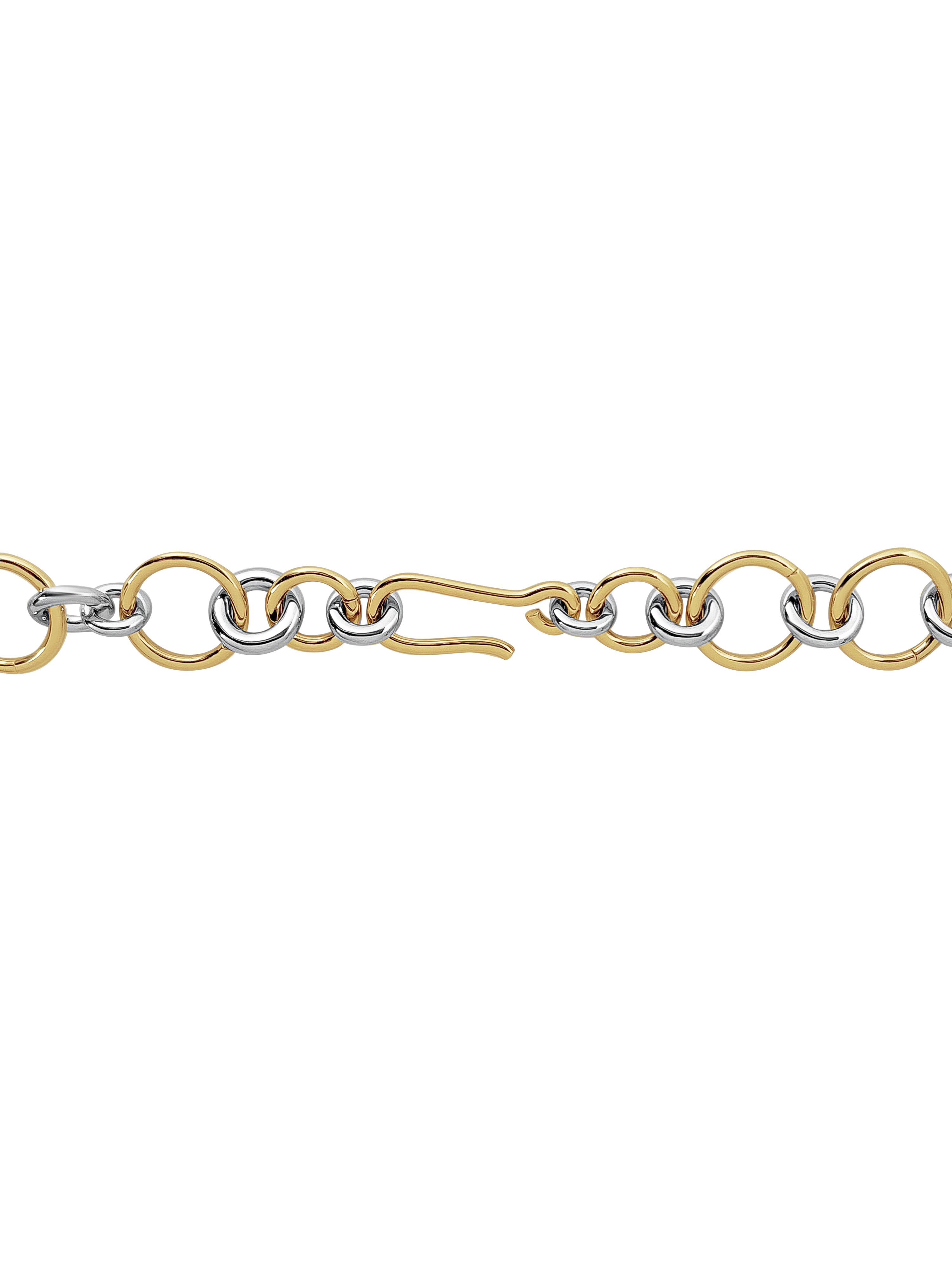 Laura Lombardi Two Tone Aria Bracelet Clasp