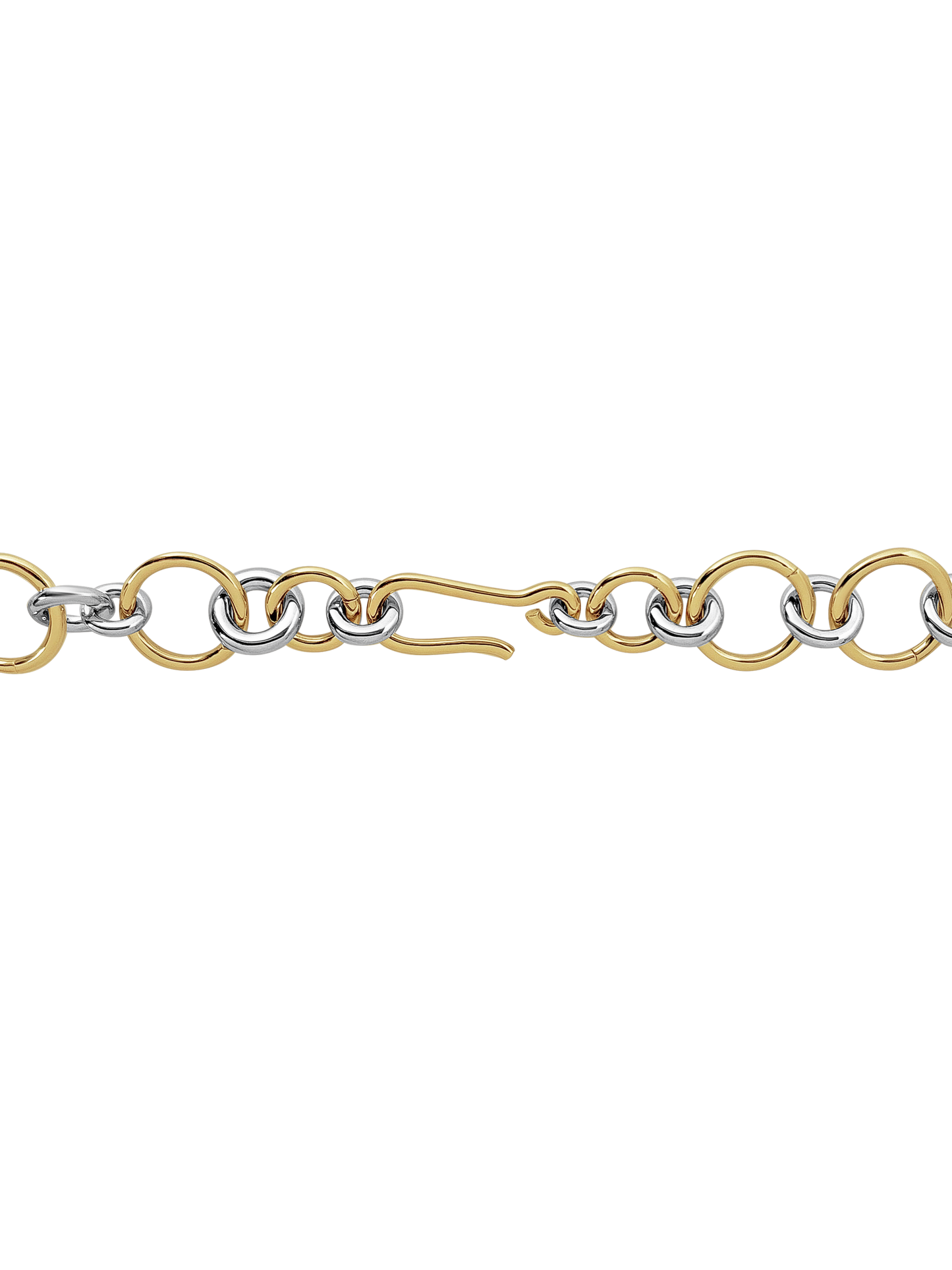 Laura Lombardi Two Tone Aria Bracelet Clasp