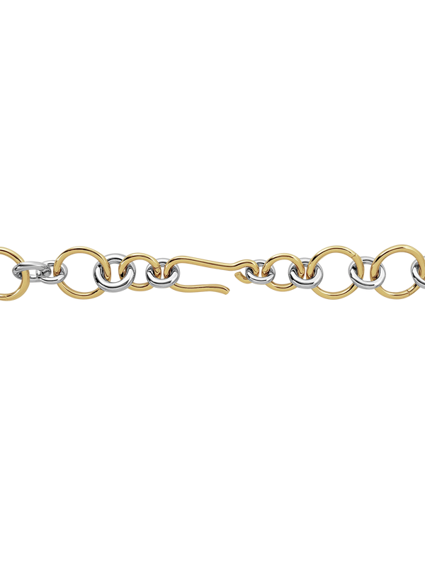 Laura Lombardi Two Tone Aria Bracelet Clasp