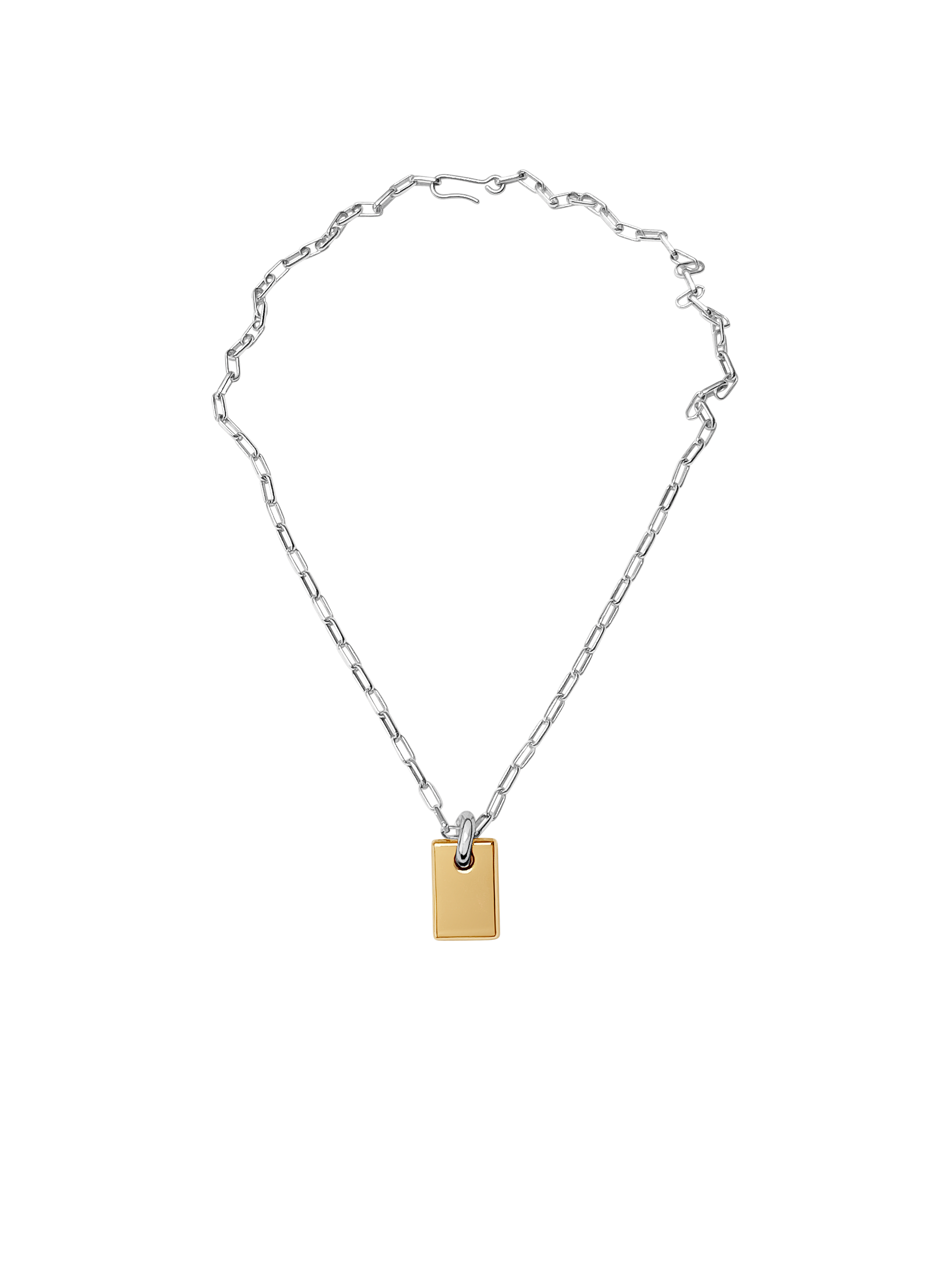 Laura Lombardi Two Tone Carta Pendant