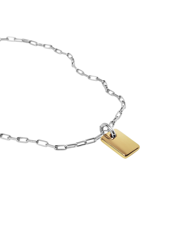 Laura Lombardi two tone Carta Pendant