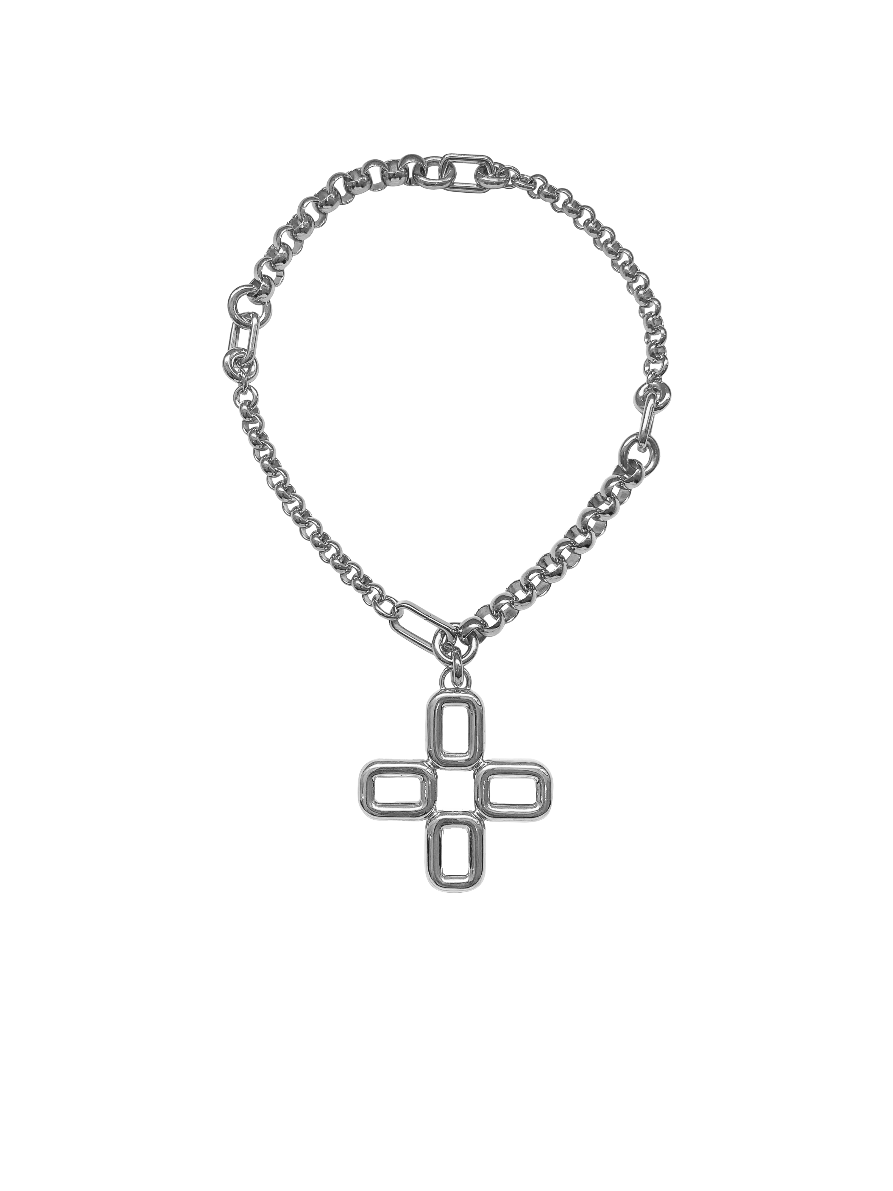 Laura Lombardi Silver Castiglia Necklace