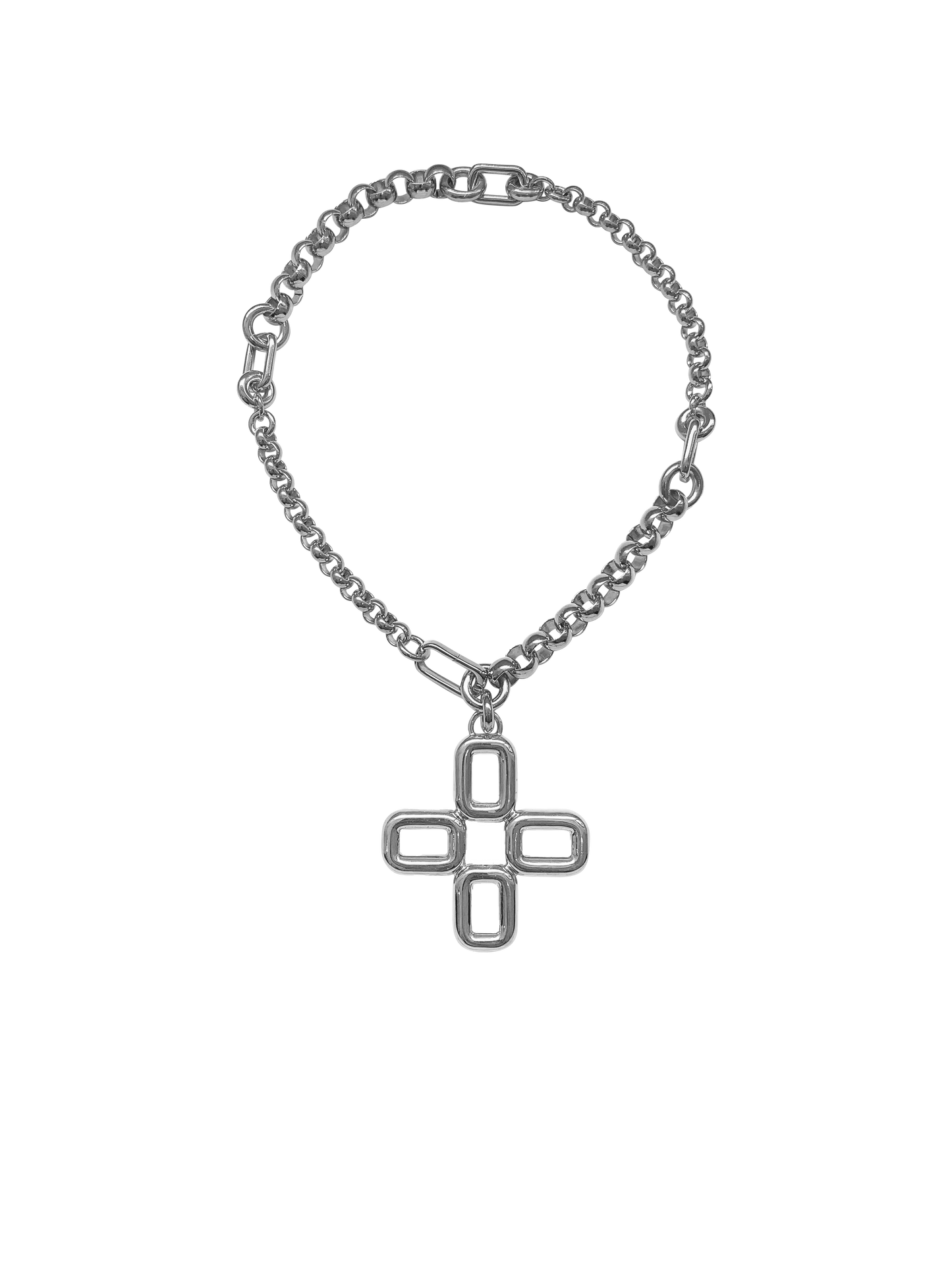 Laura Lombardi Silver Castiglia Necklace