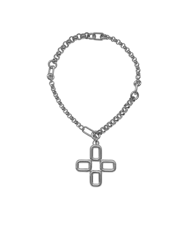 Laura Lombardi Silver Castiglia Necklace