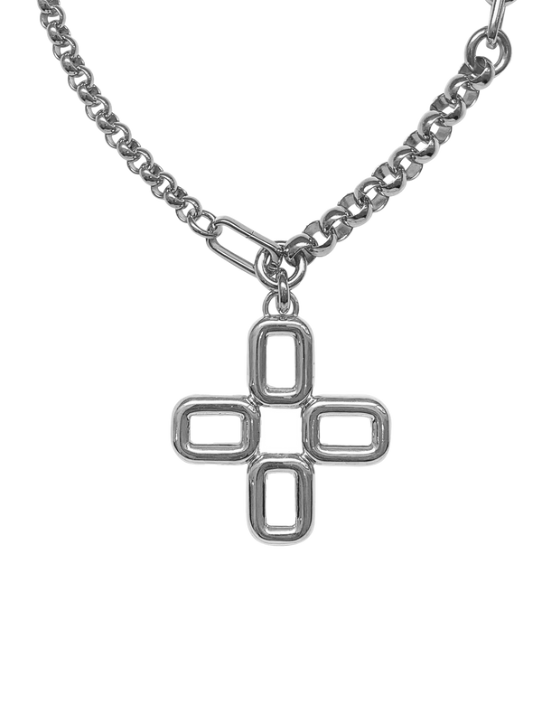 Laura Lombardi Silver Castiglia Necklace