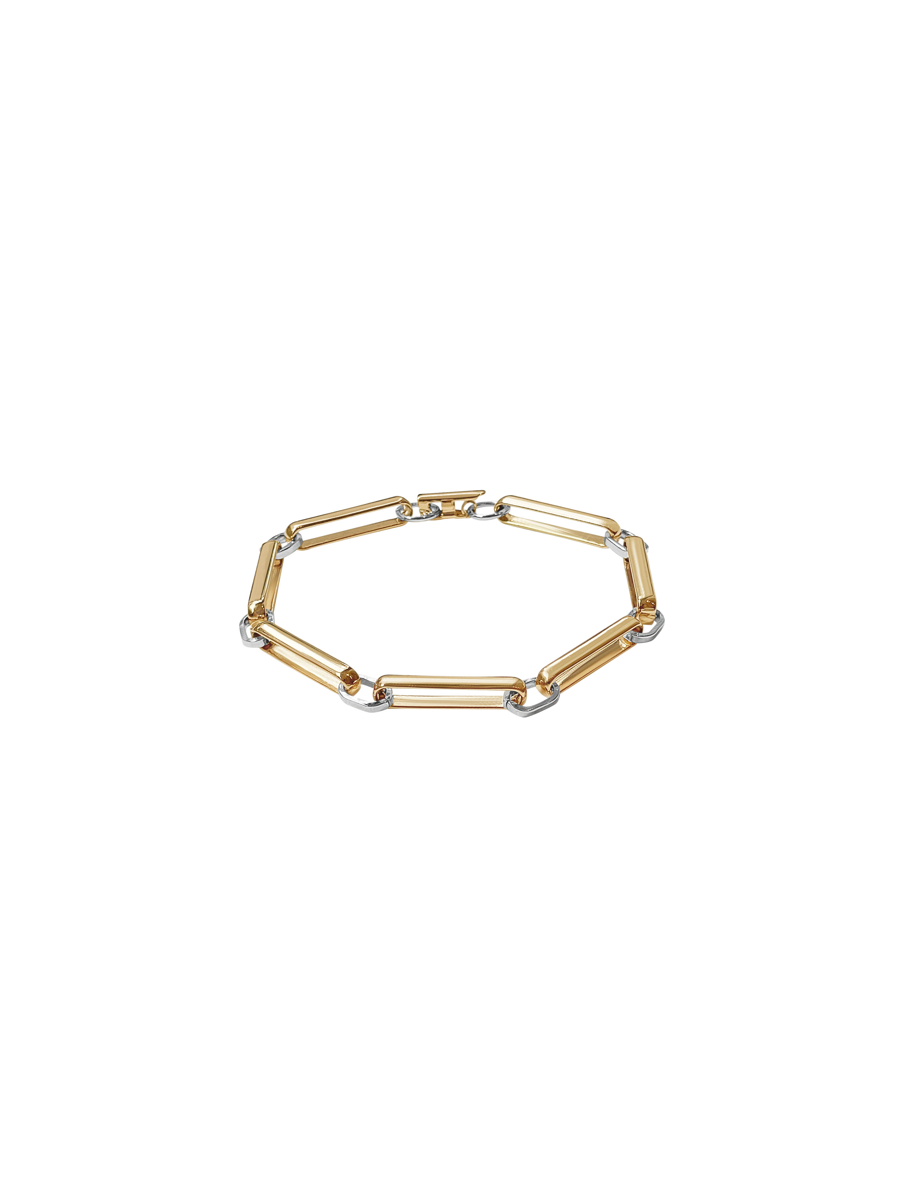 Laura Lombardi Two Tone Chiusa Bracelet