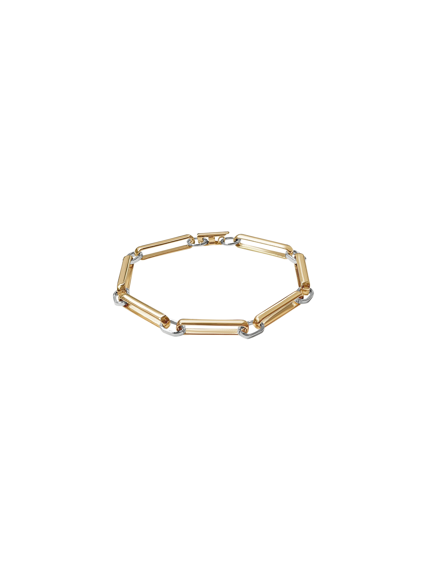 Laura Lombardi Two Tone Chiusa Bracelet