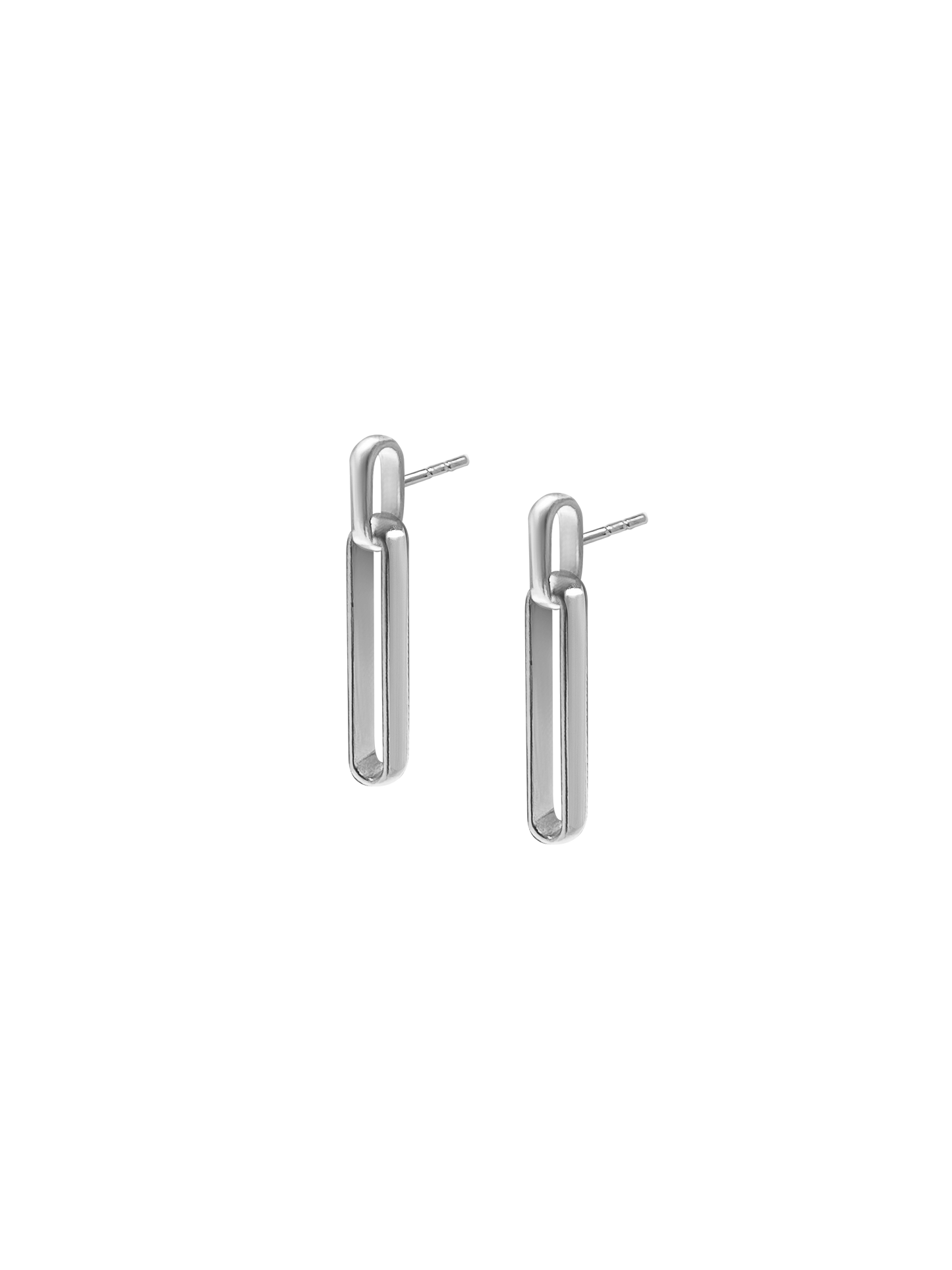 Laura Lombardi Silver Chiusa Earrings