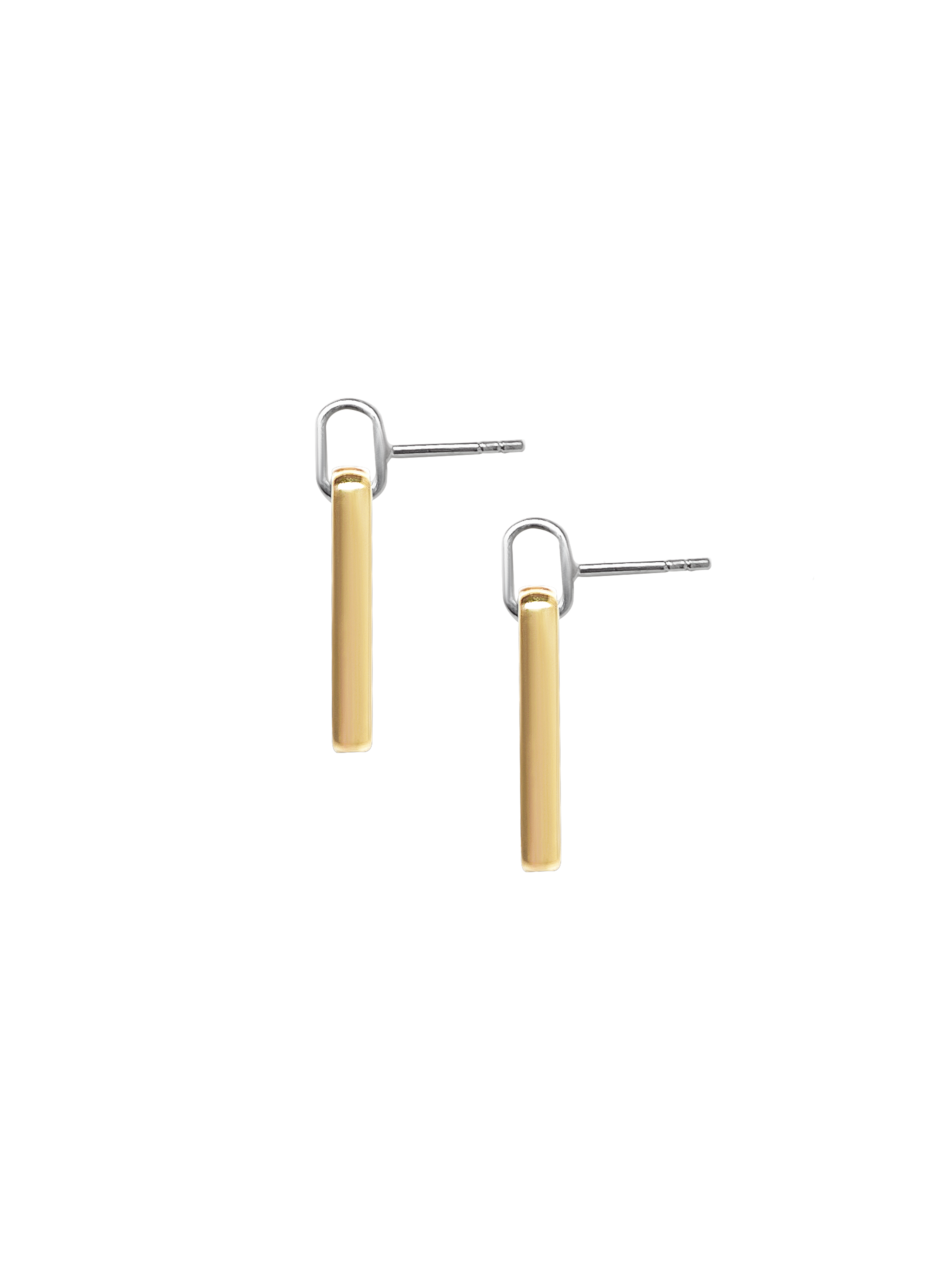 Laura Lombardi Two Tone Chiusa Earrings