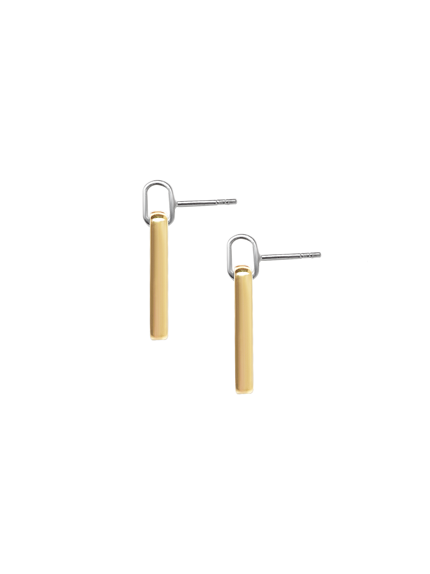 Laura Lombardi Two Tone Chiusa Earrings