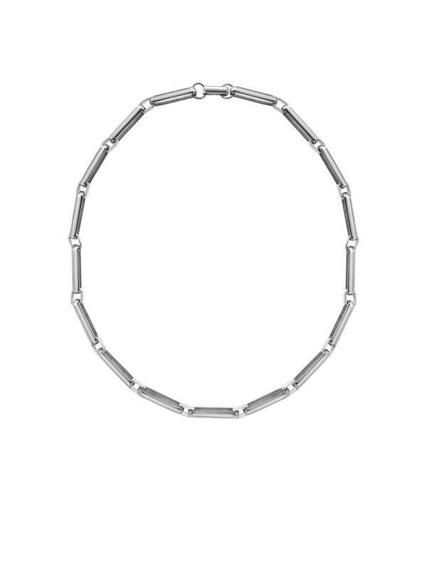 Laura Lombardi Silver Chiusa Necklace