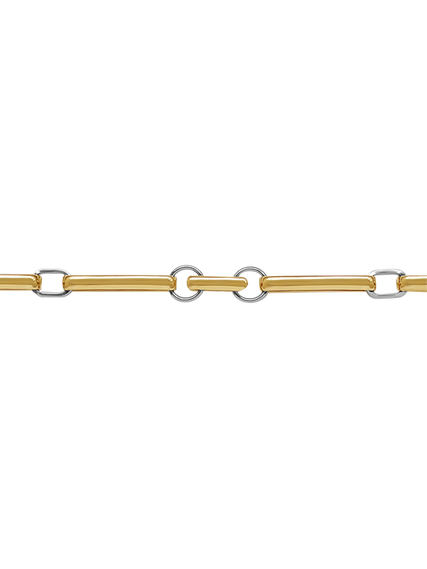 Laura Lombardi Two Tone Chiusa Bracelet