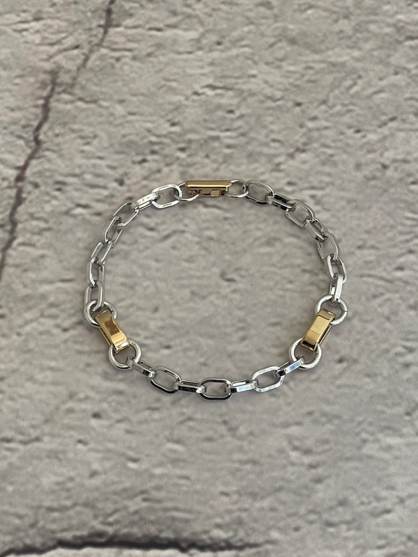 Laura Lombardi Two Tone Centa Bracelet