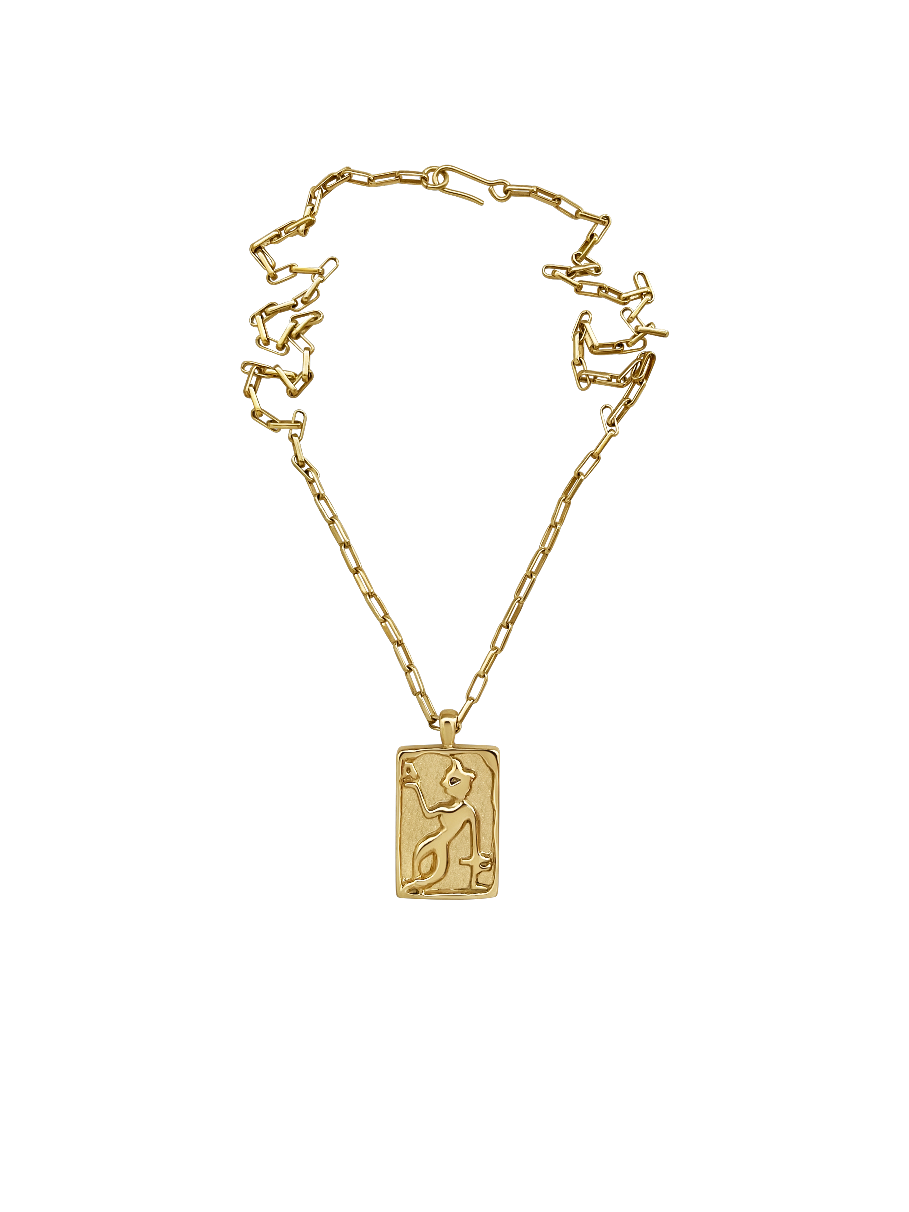 AMS x Laura Lombardi gold Dancer Pendant