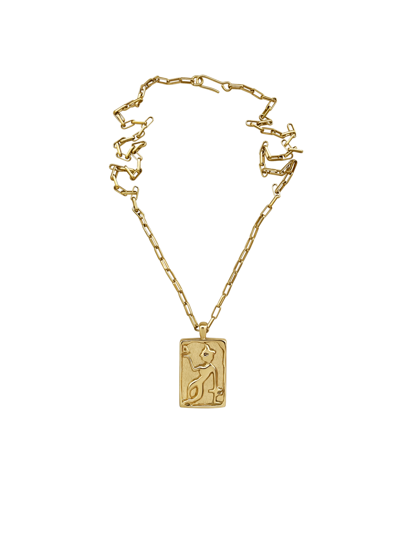 AMS x Laura Lombardi gold Dancer Pendant