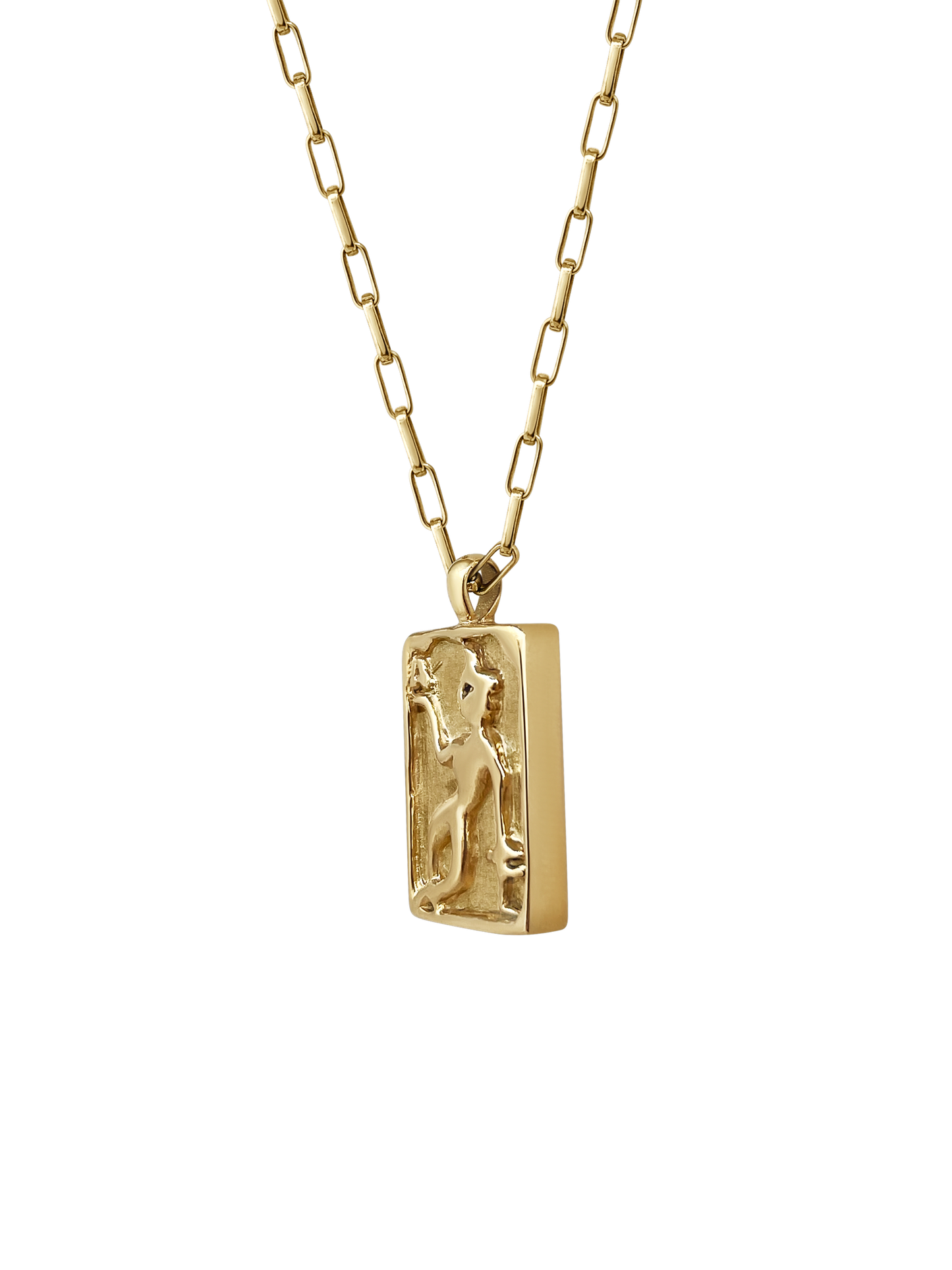 AMS x Laura Lombardi gold Dancer Pendant