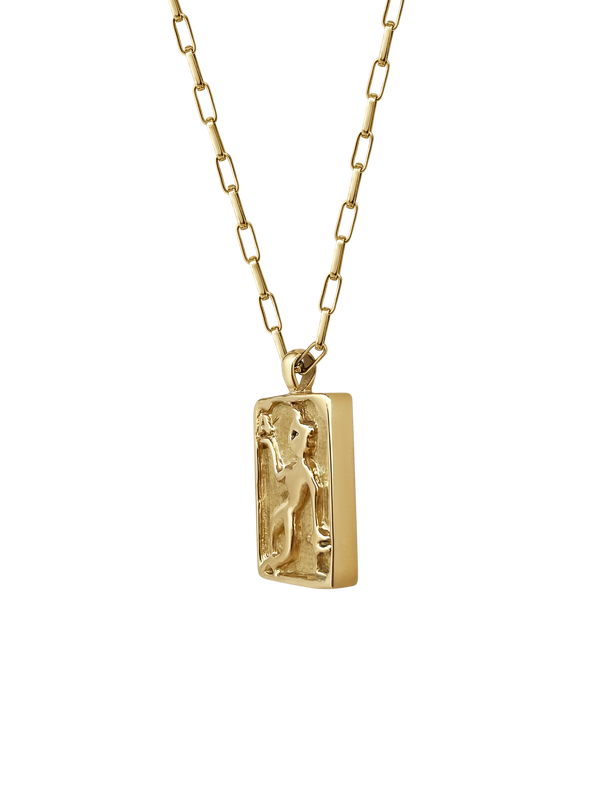 AMS x Laura Lombardi gold Dancer Pendant