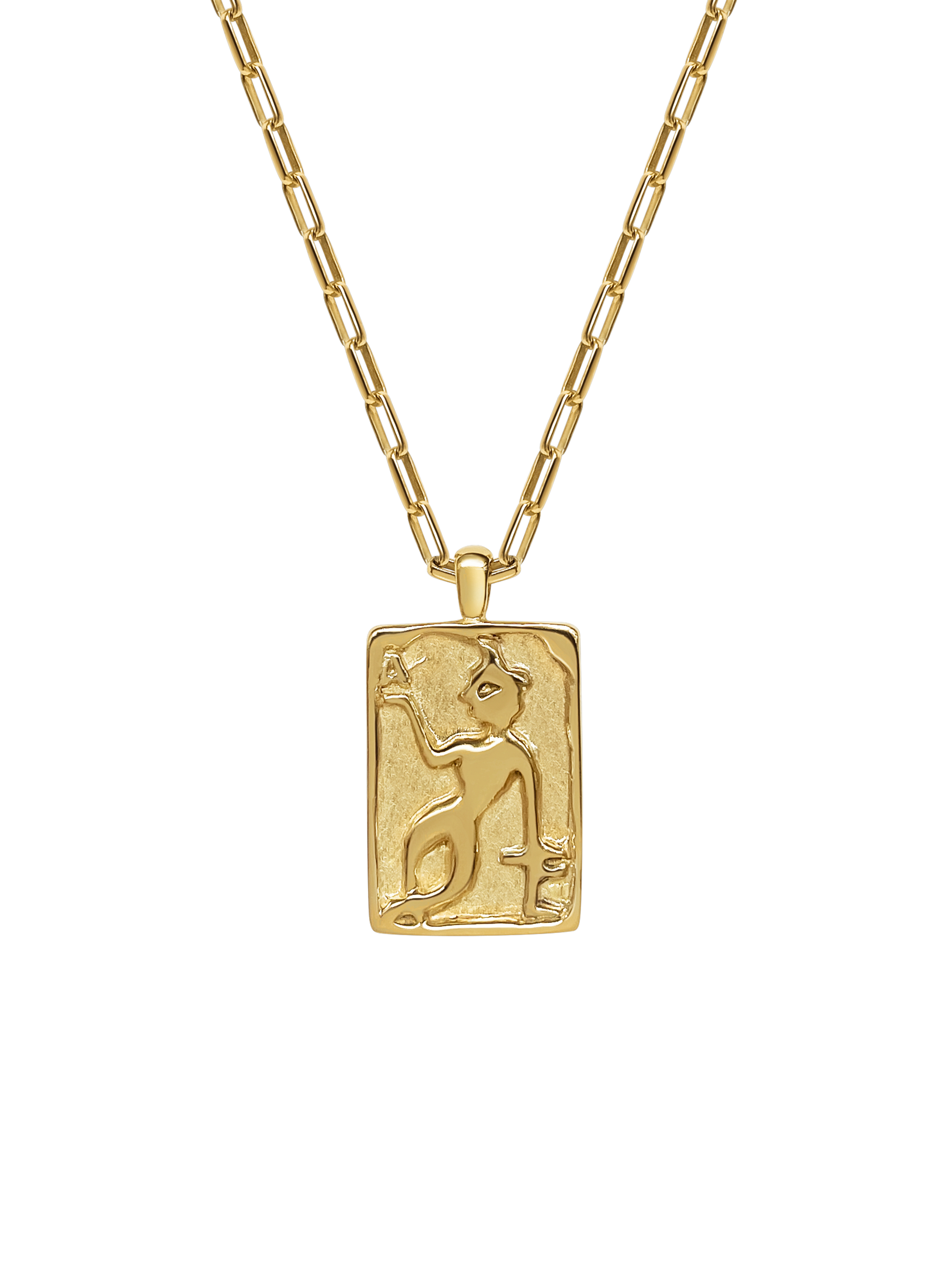 AMS x Laura Lombardi gold Dancer Pendant