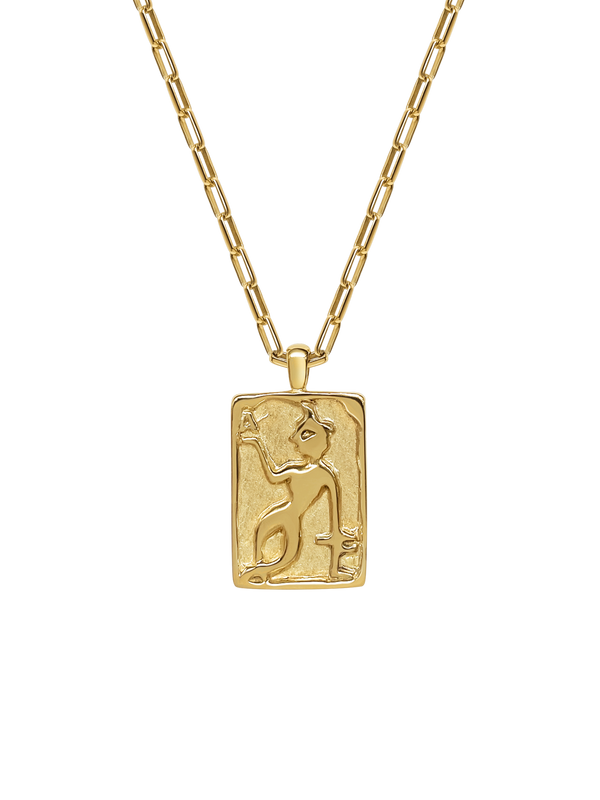 AMS x Laura Lombardi gold Dancer Pendant