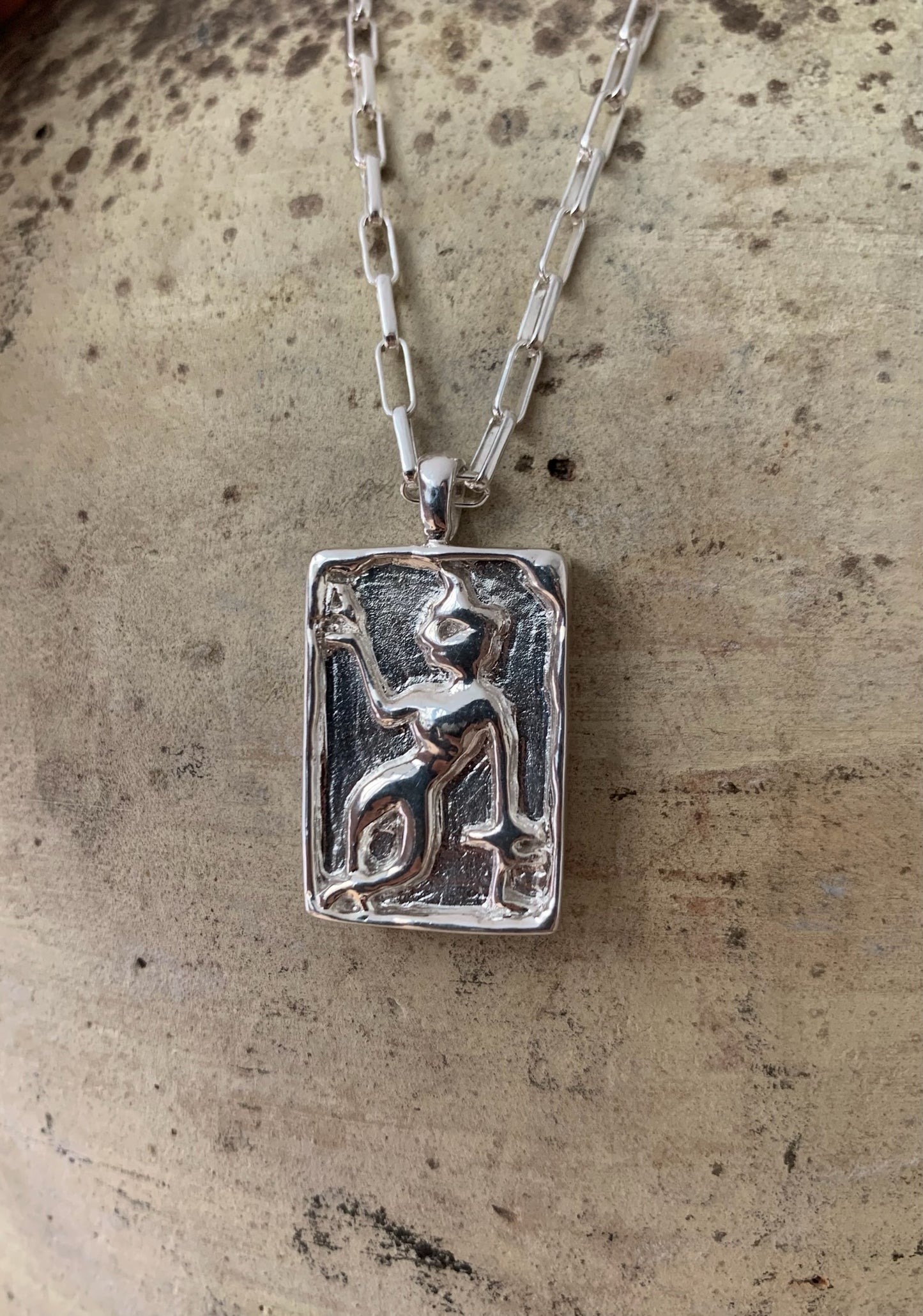 AMS x Laura Lombardi Silver Dancer Pendant