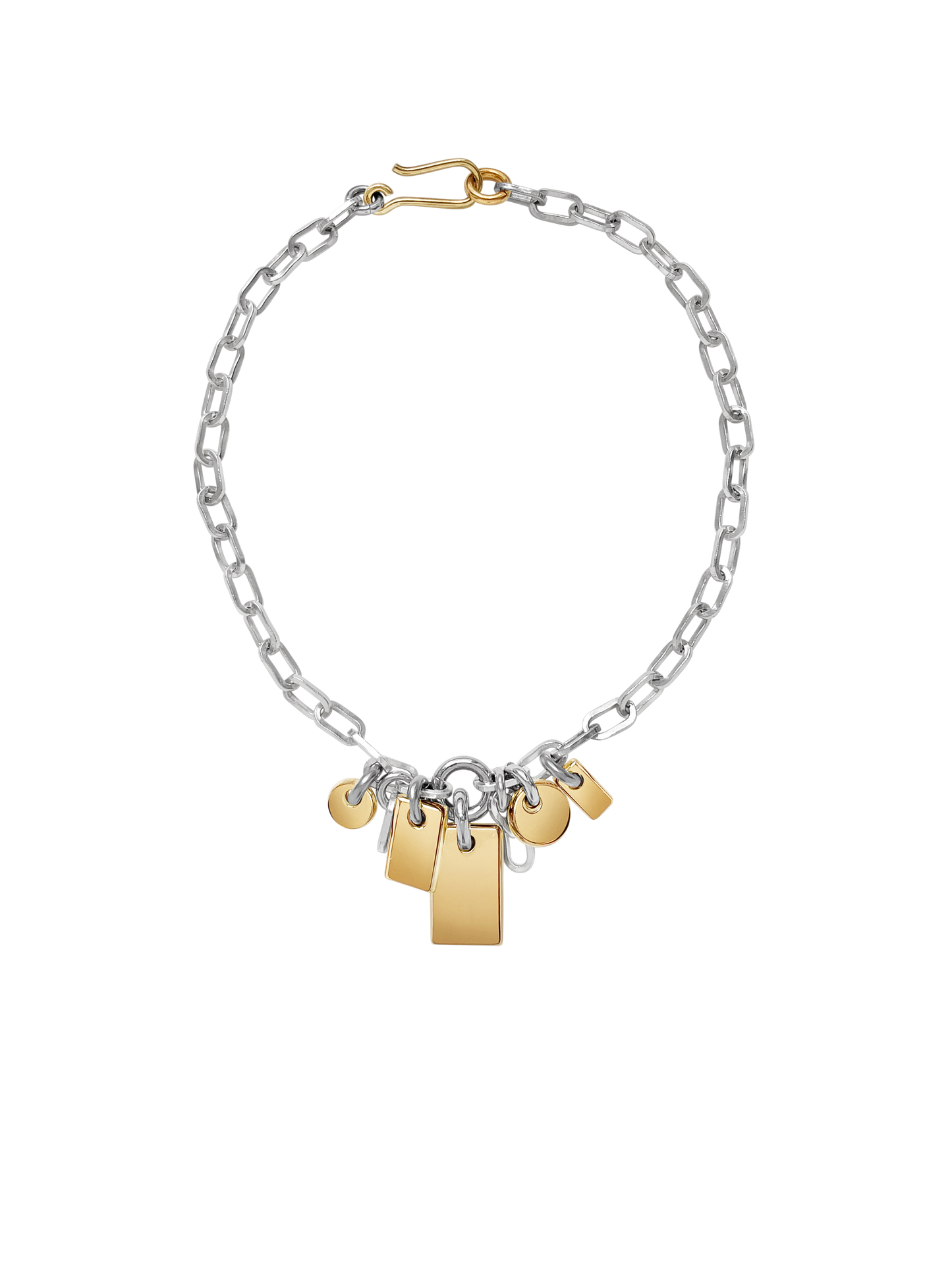 Laura Lombardi two tone Diario Necklace