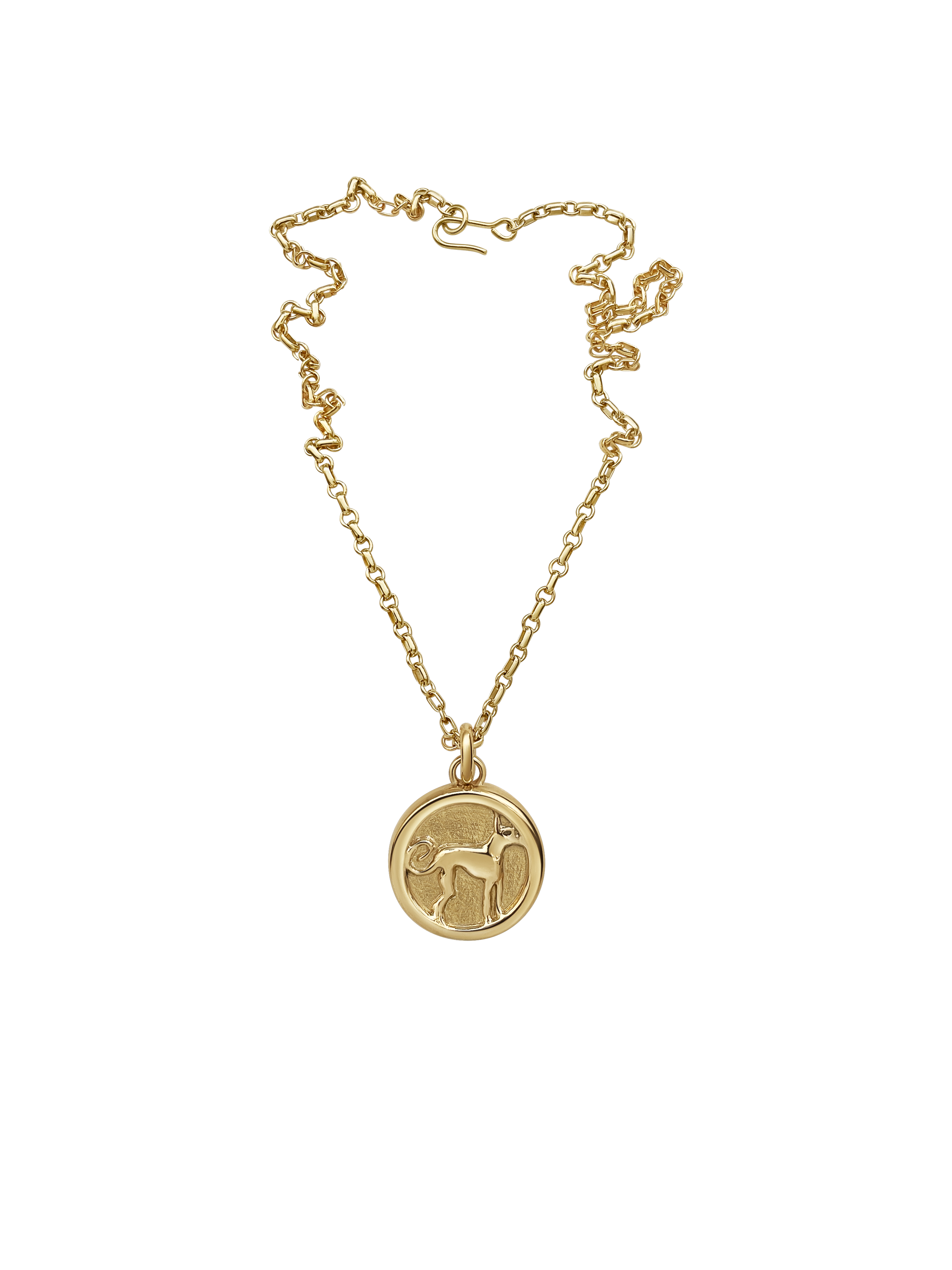 Laura Lombardi gold Protection Pendant