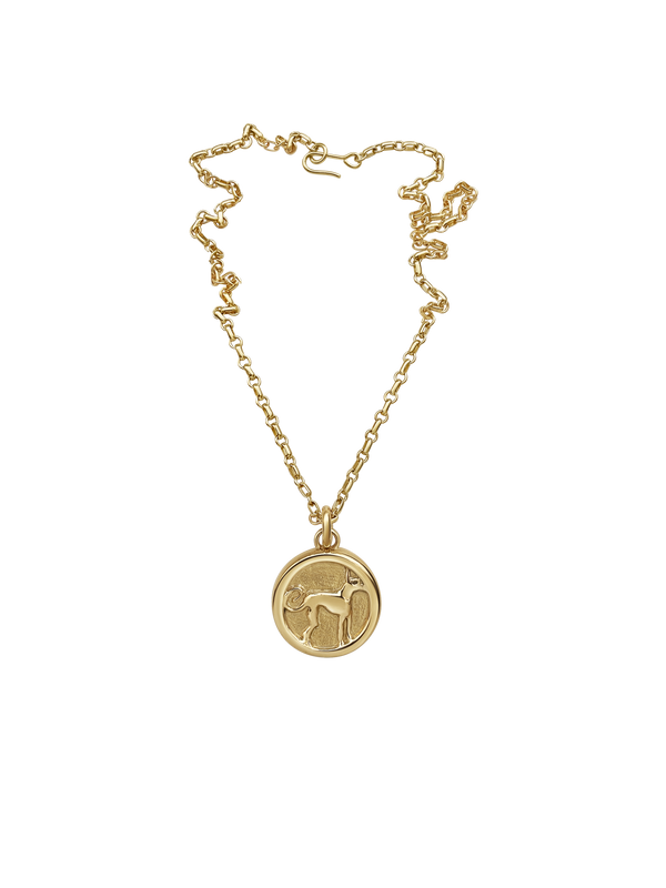 Laura Lombardi gold Protection Pendant