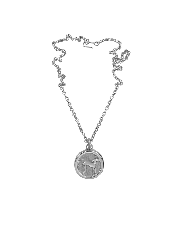 Laura Lombardi Silver Protection Pendant