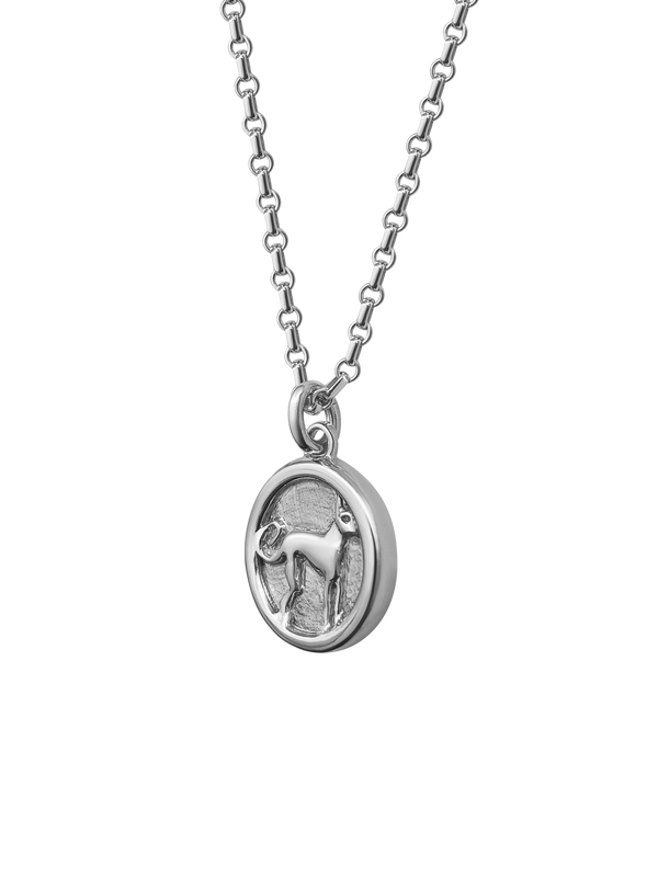 Laura Lombardi Silver Protection Pendant