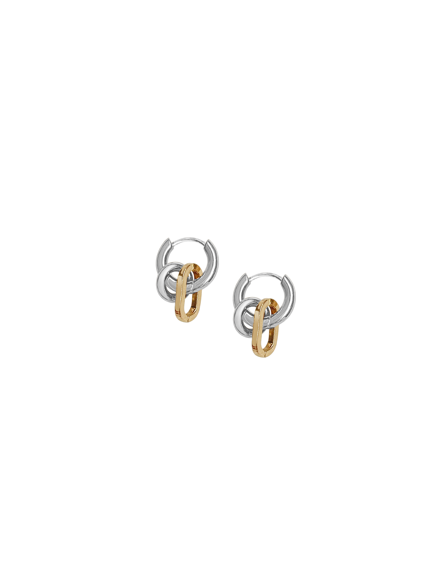 Laura Lombardi Two Tone Fara Earrings