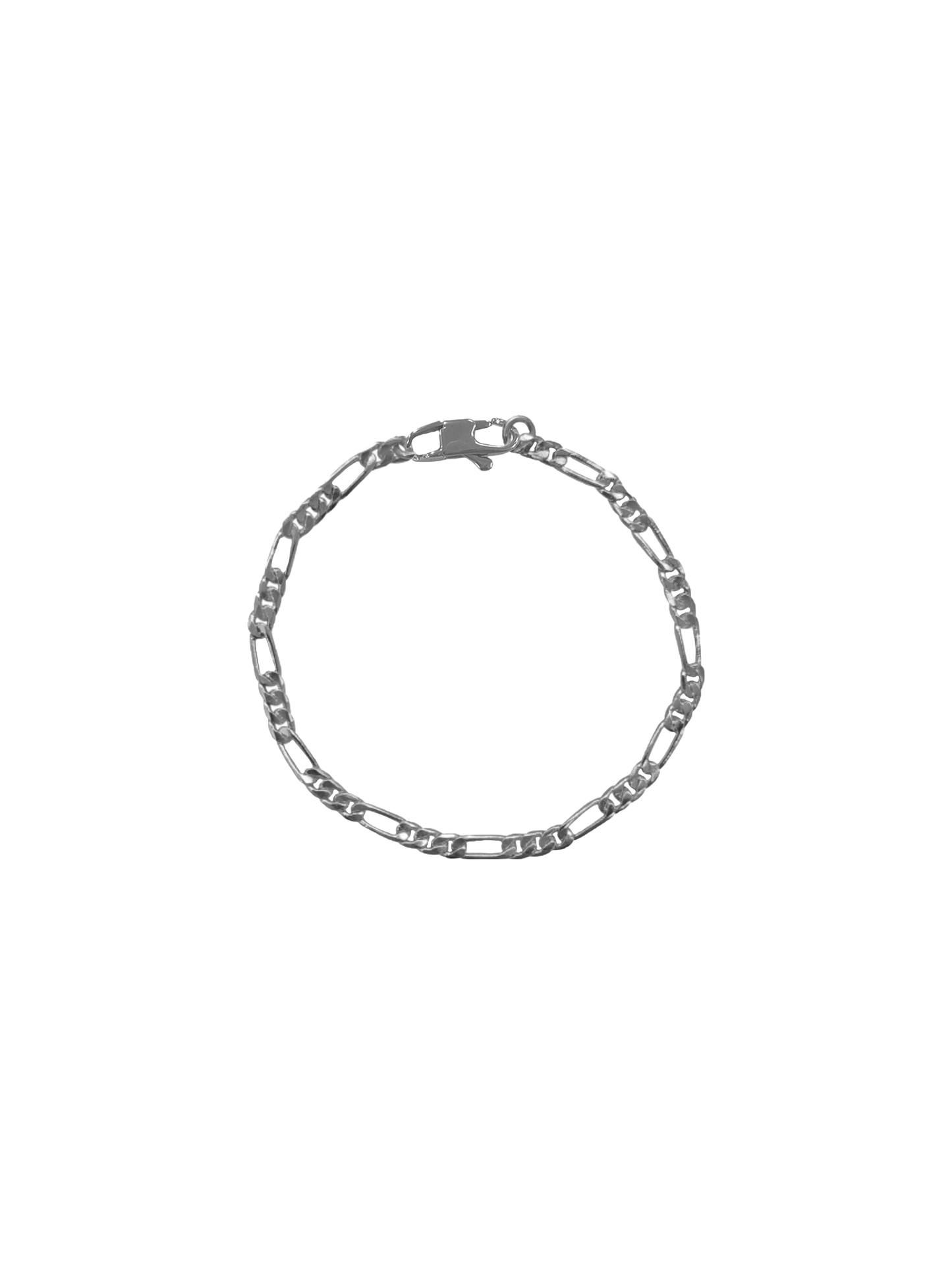 Laura Lombardi silver Figaro Bracelet