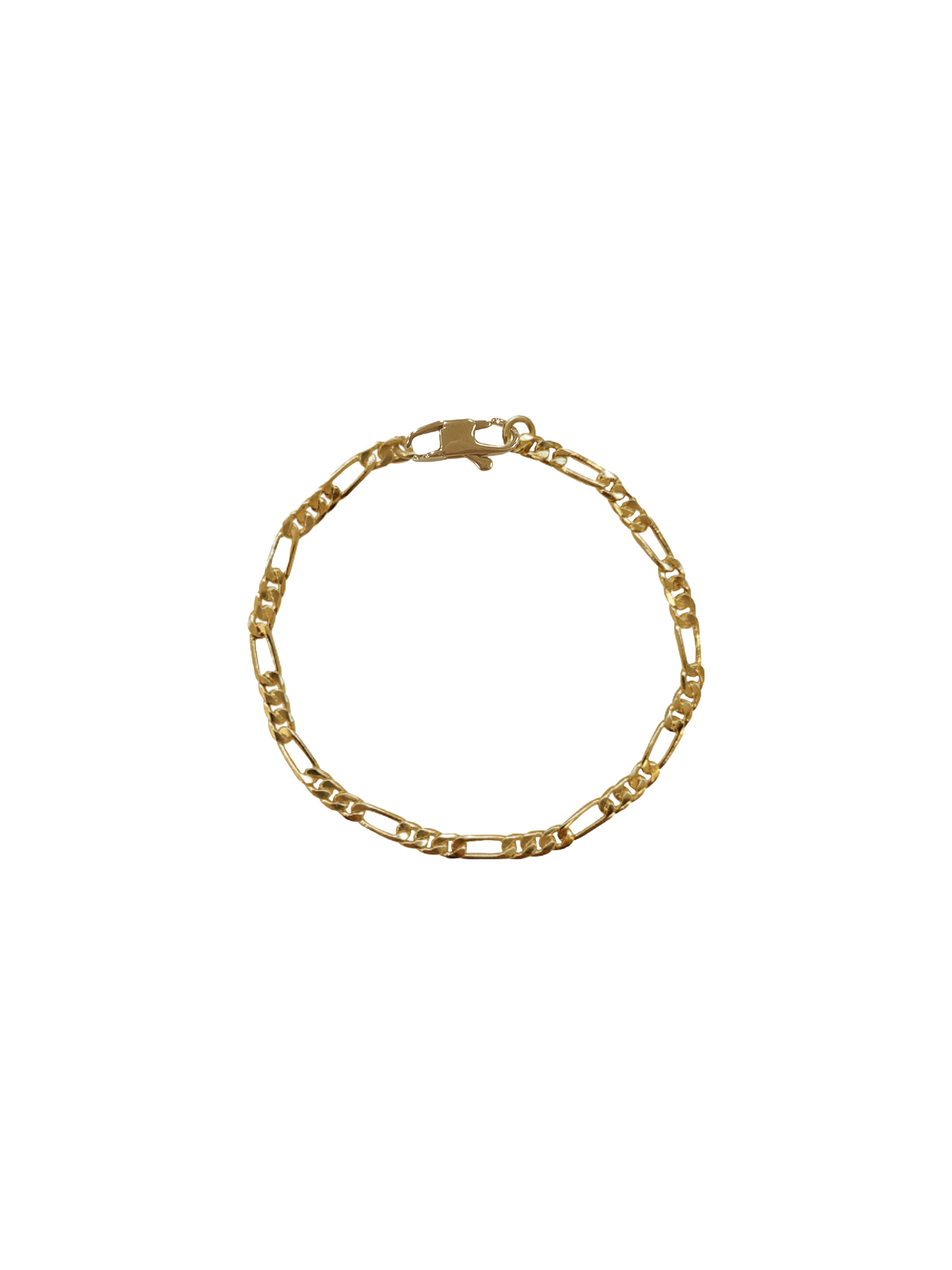 Laura Lombardi gold Figaro Bracelet