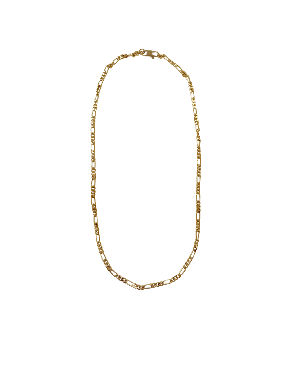 Laura Lombardi gold Figaro Chain