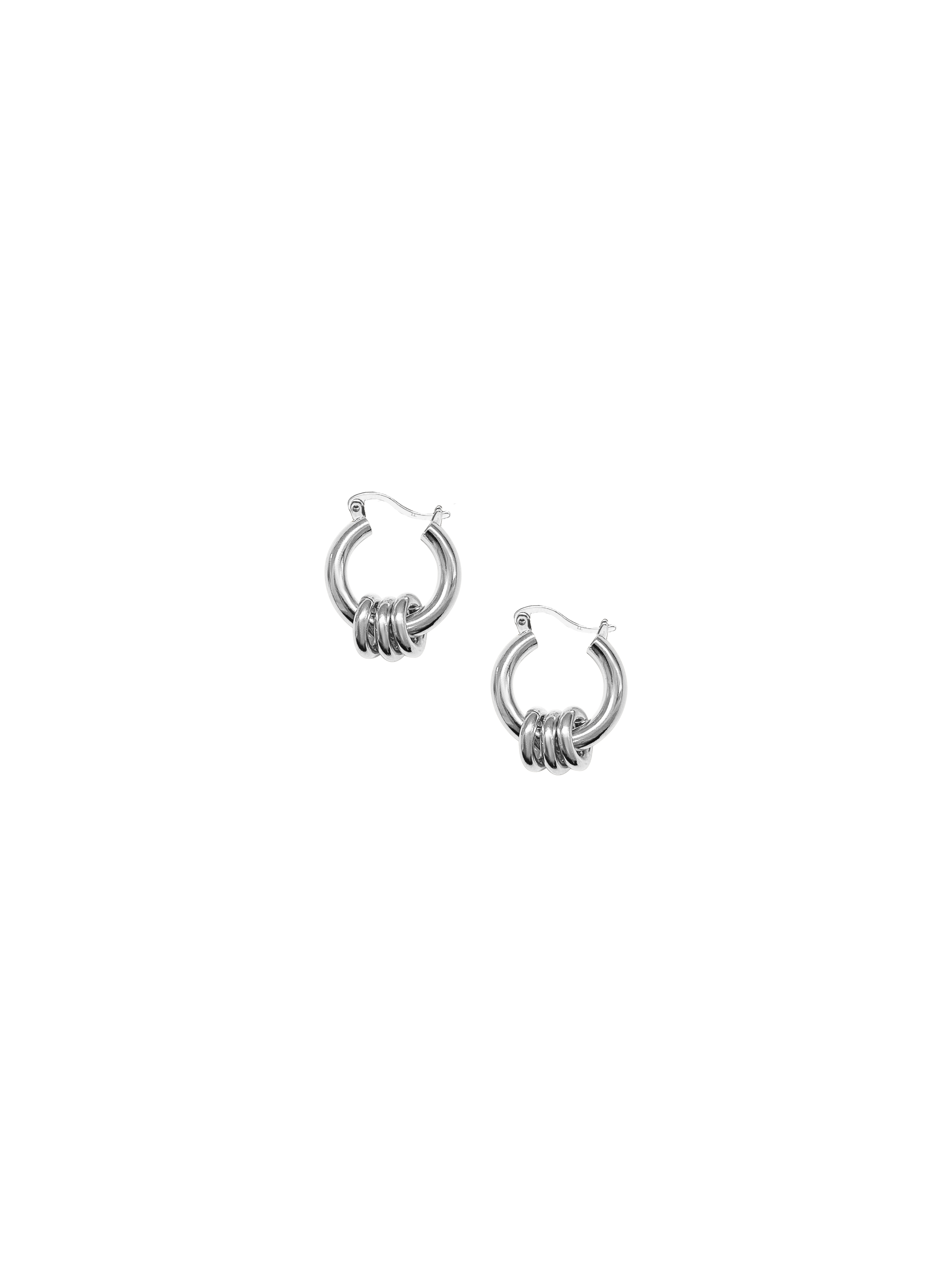 Laura Lombardi Silver Fillia Earrings