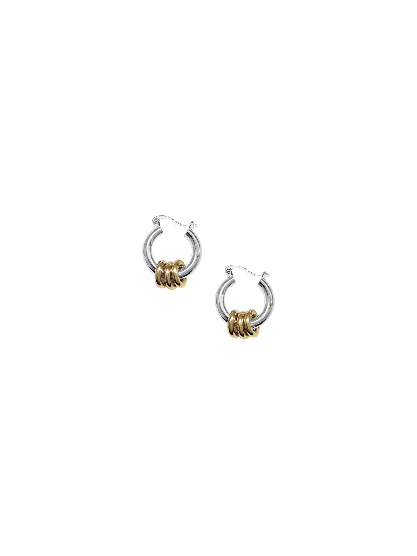 Laura Lombardi Two Tone Fillia Earrings