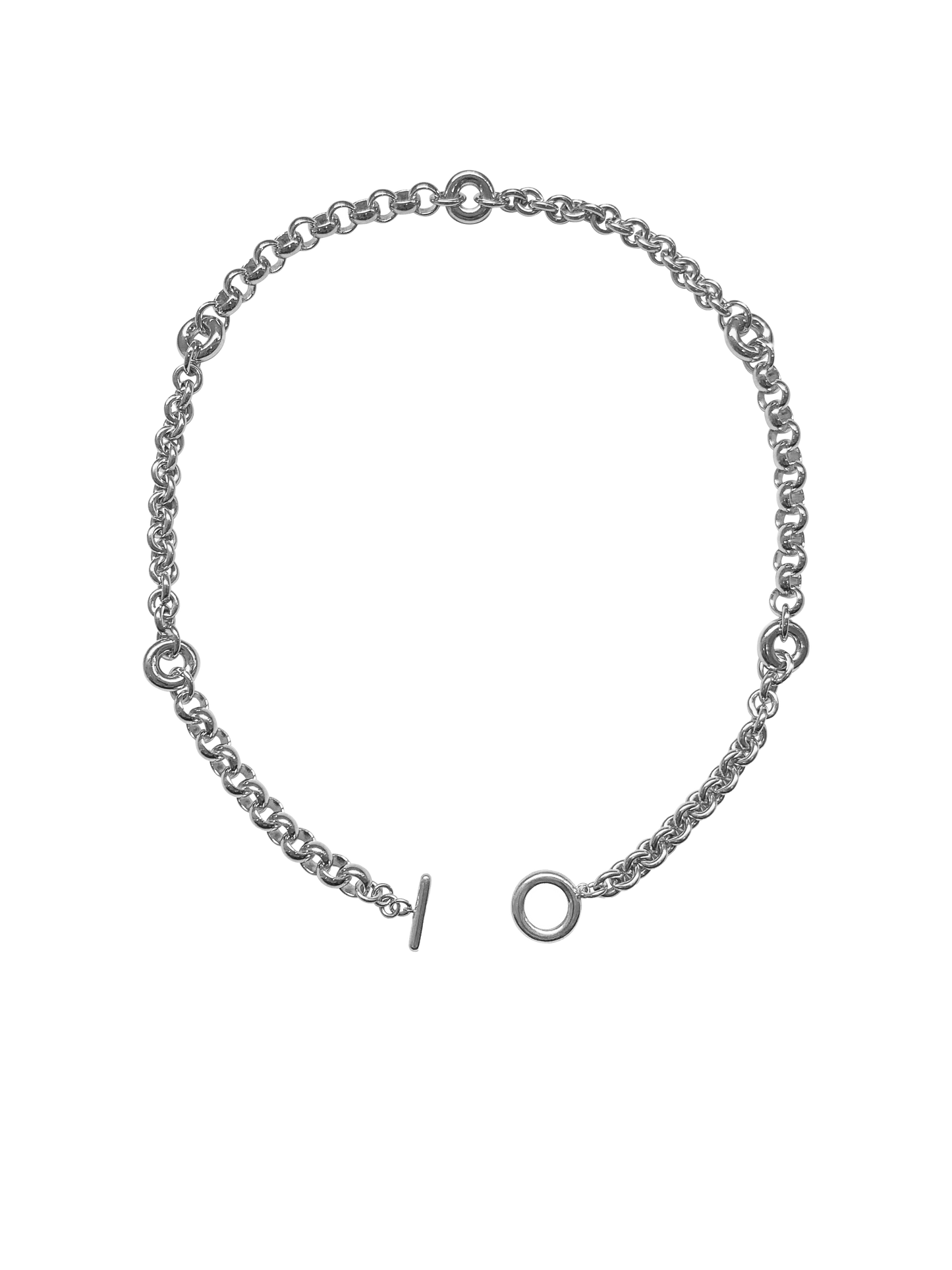 Laura Lombardi Silver Fillia Necklace