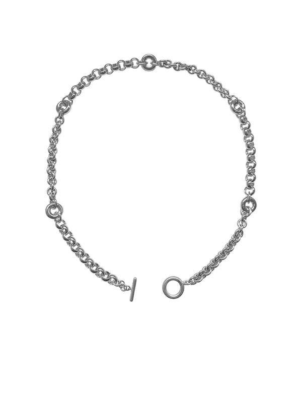 Laura Lombardi Silver Fillia Necklace