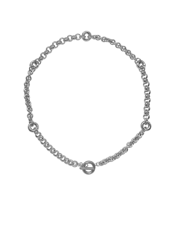 Laura Lombardi Silver Fillia Necklace