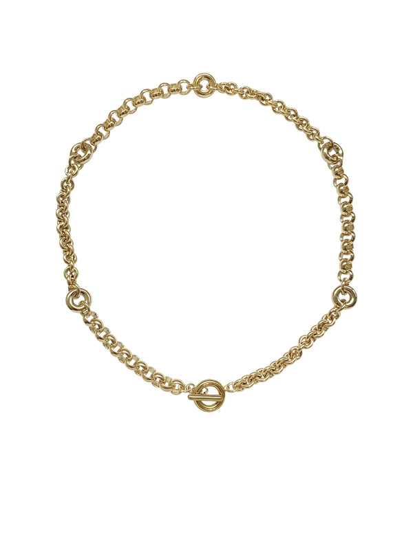 Laura Lombardi gold Fillia Necklace