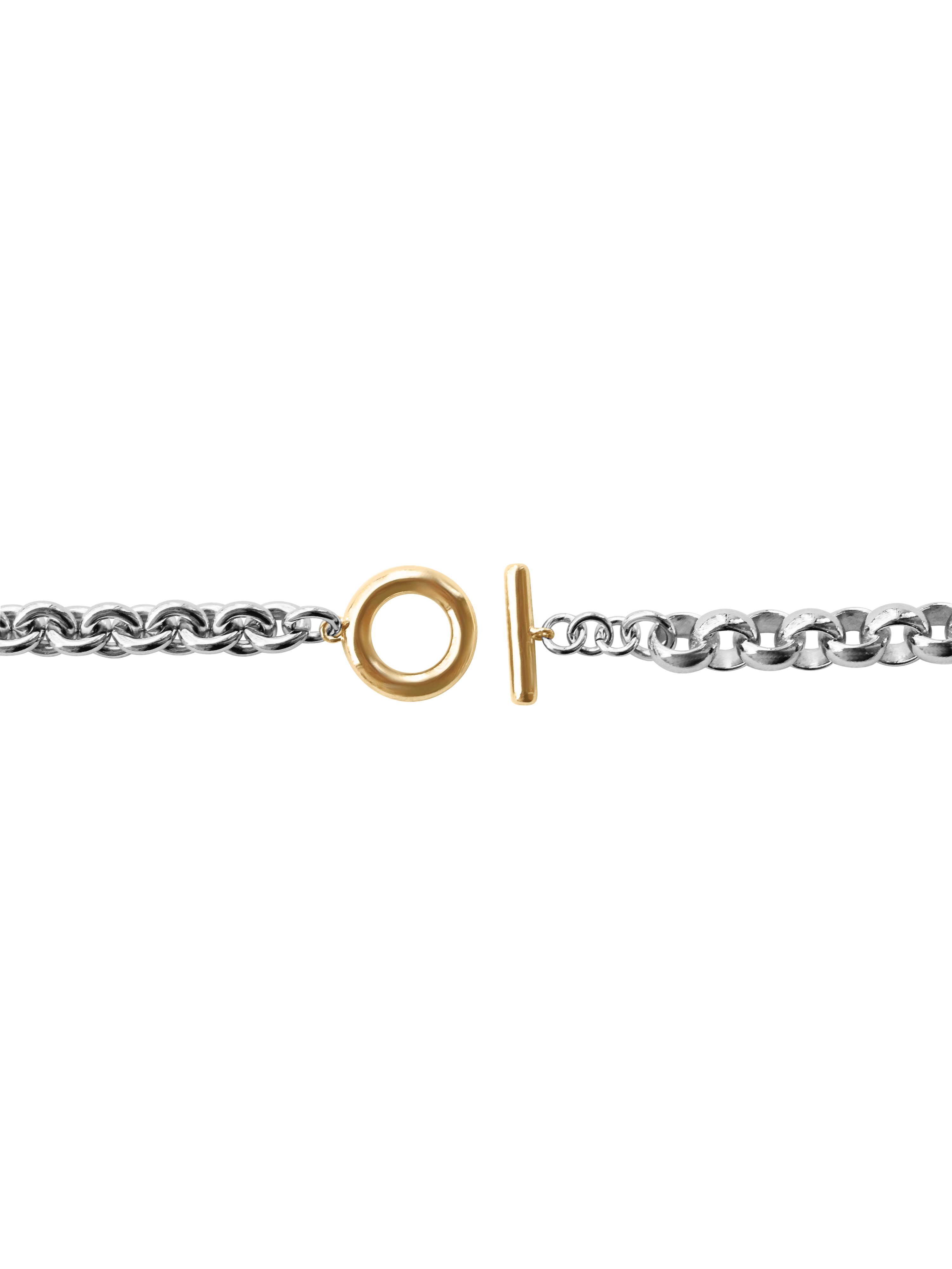 Laura Lombardi Two Tone Fillia Bracelet clasp