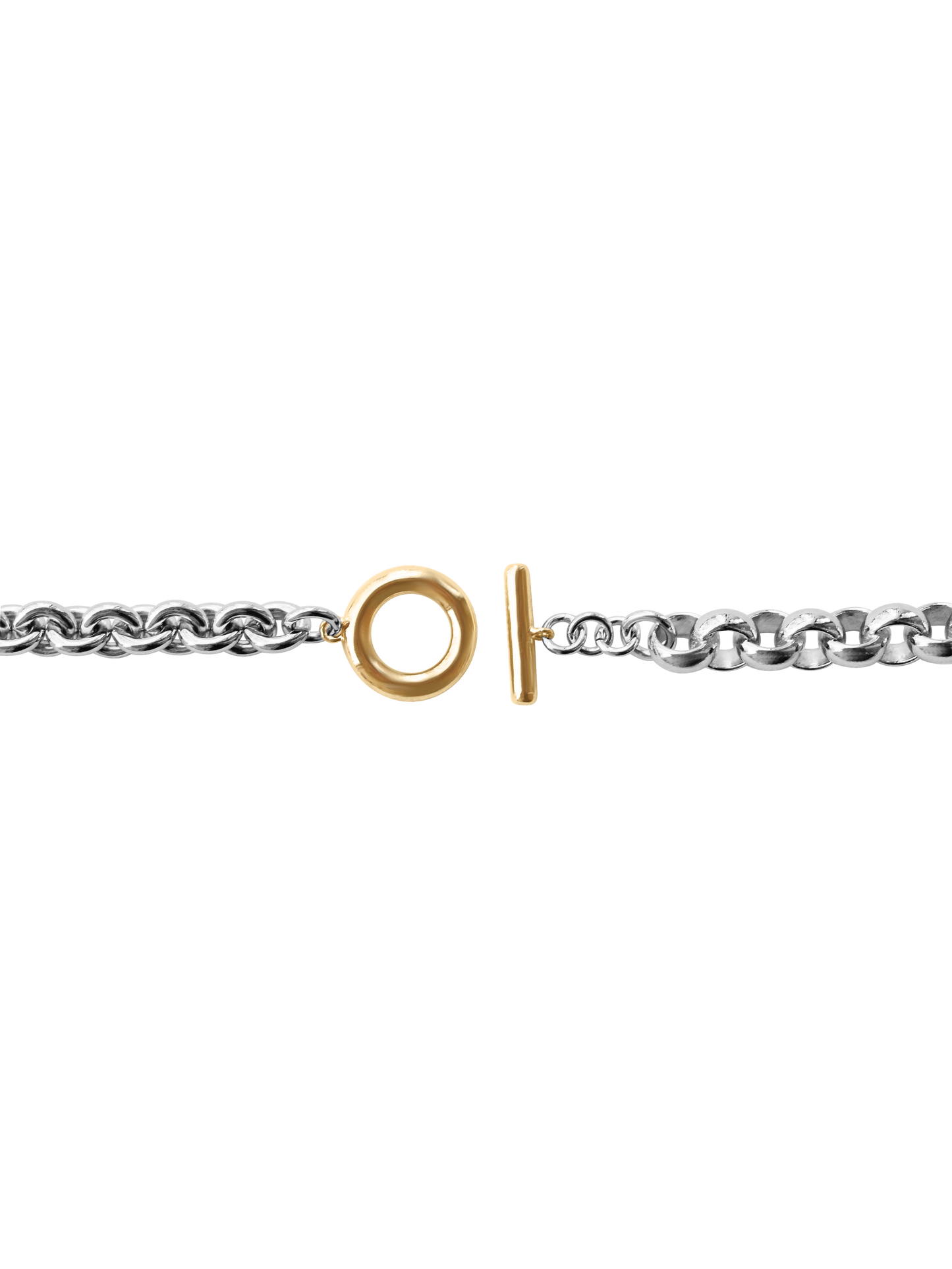 Laura Lombardi Two Tone Fillia Bracelet clasp