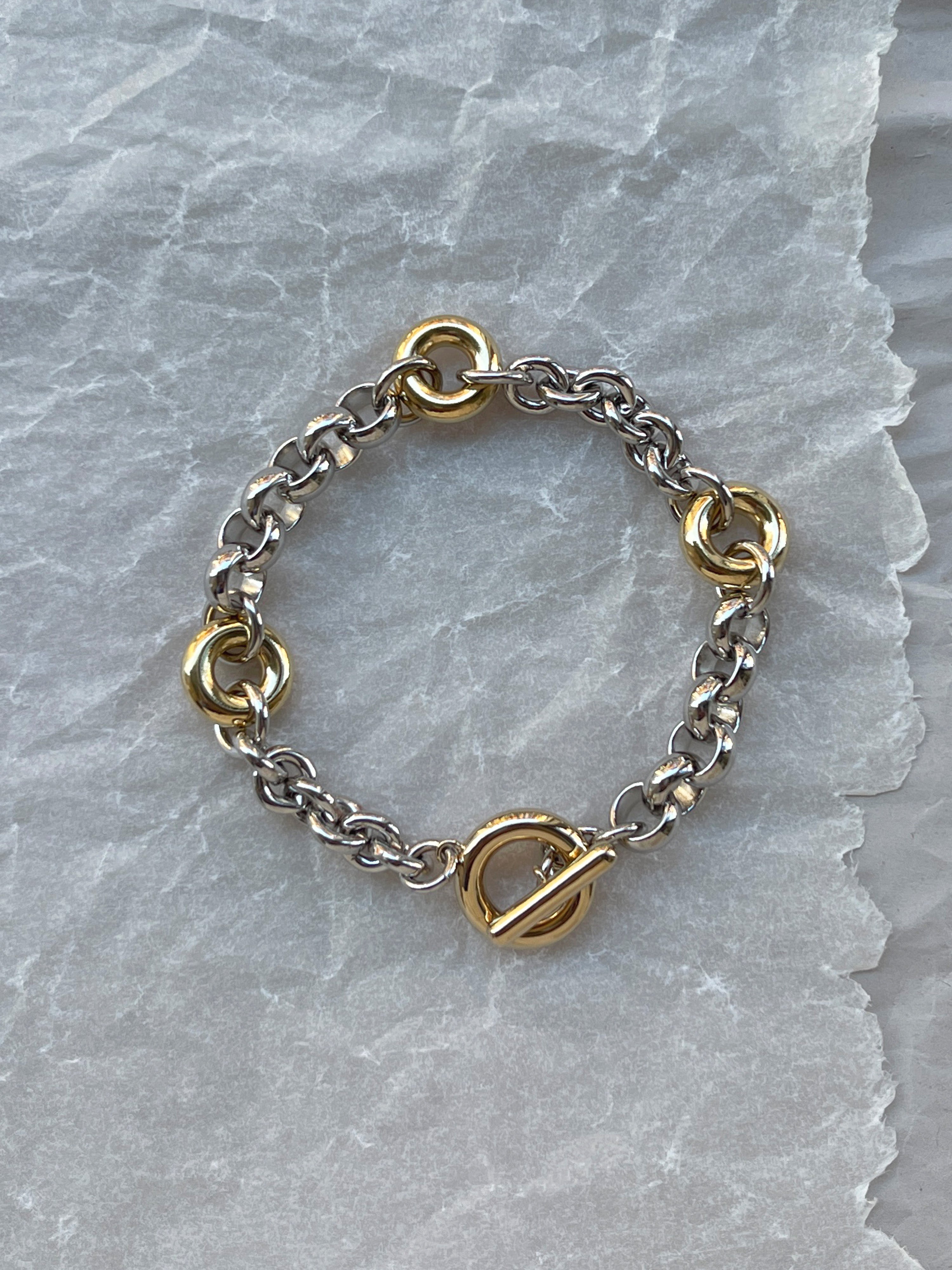 Laura Lombardi Two Tone Fillia Bracelet