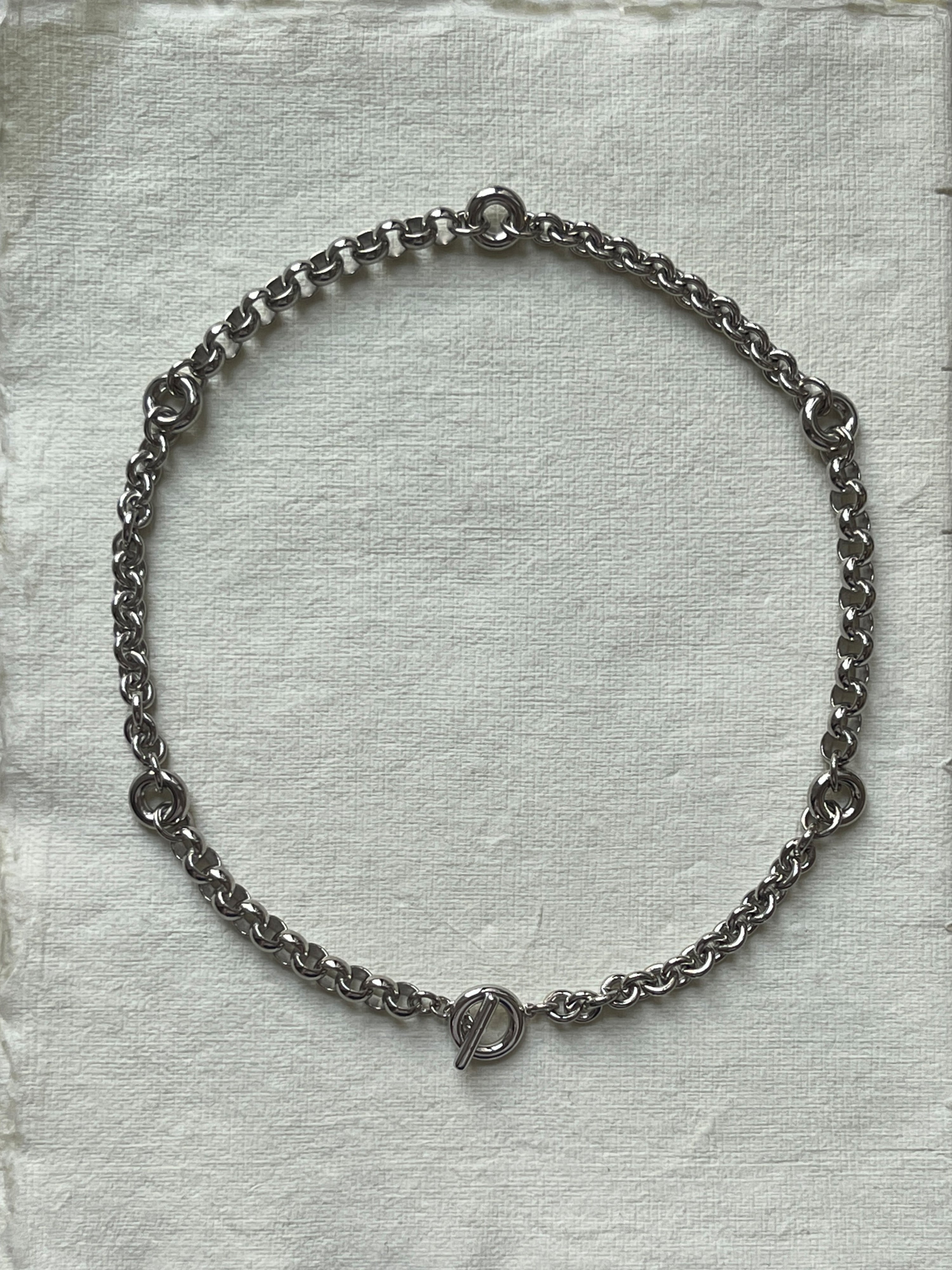 Laura Lombardi Silver Fillia Necklace