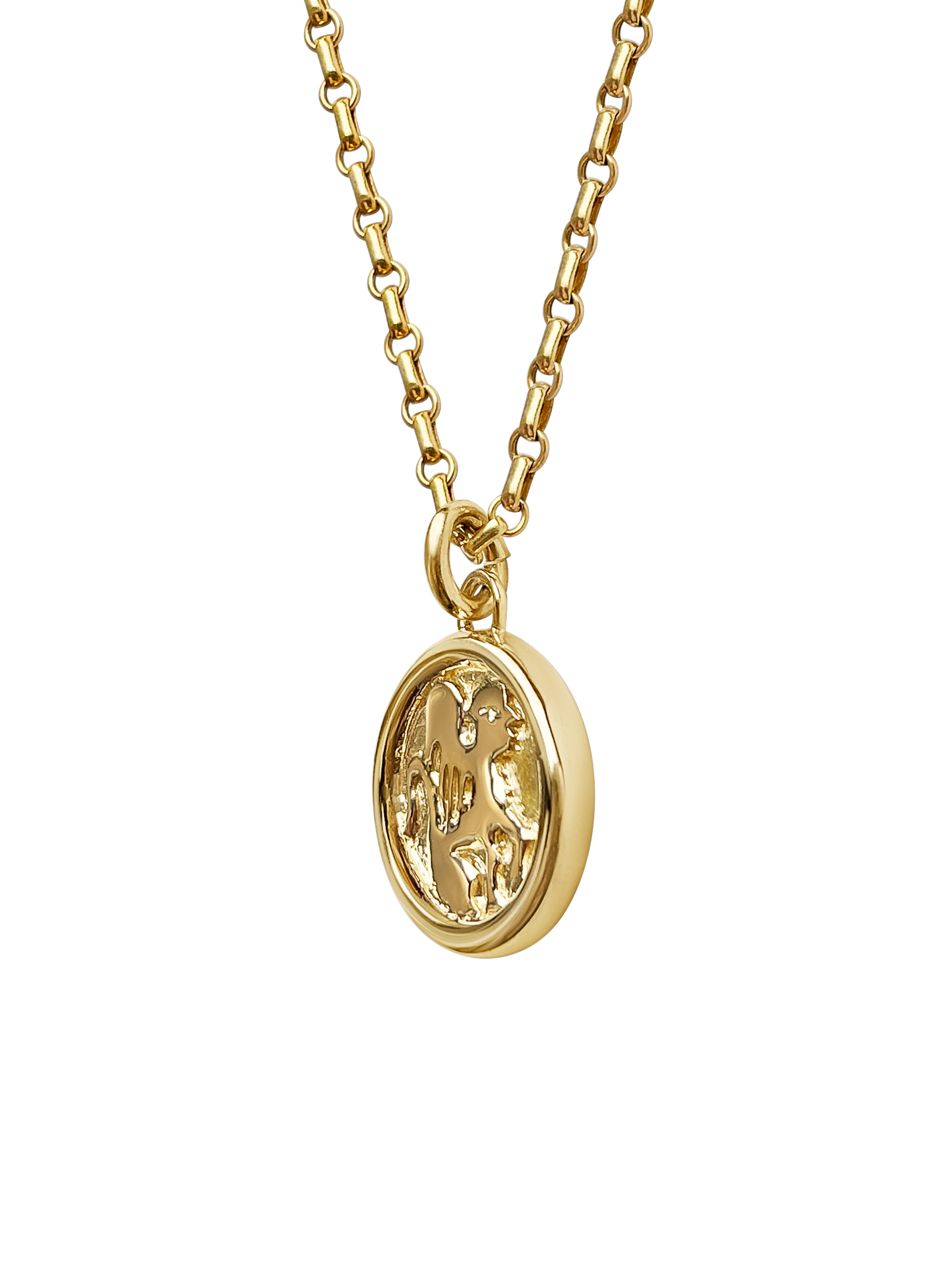 AMS x LL gold Guide Pendant