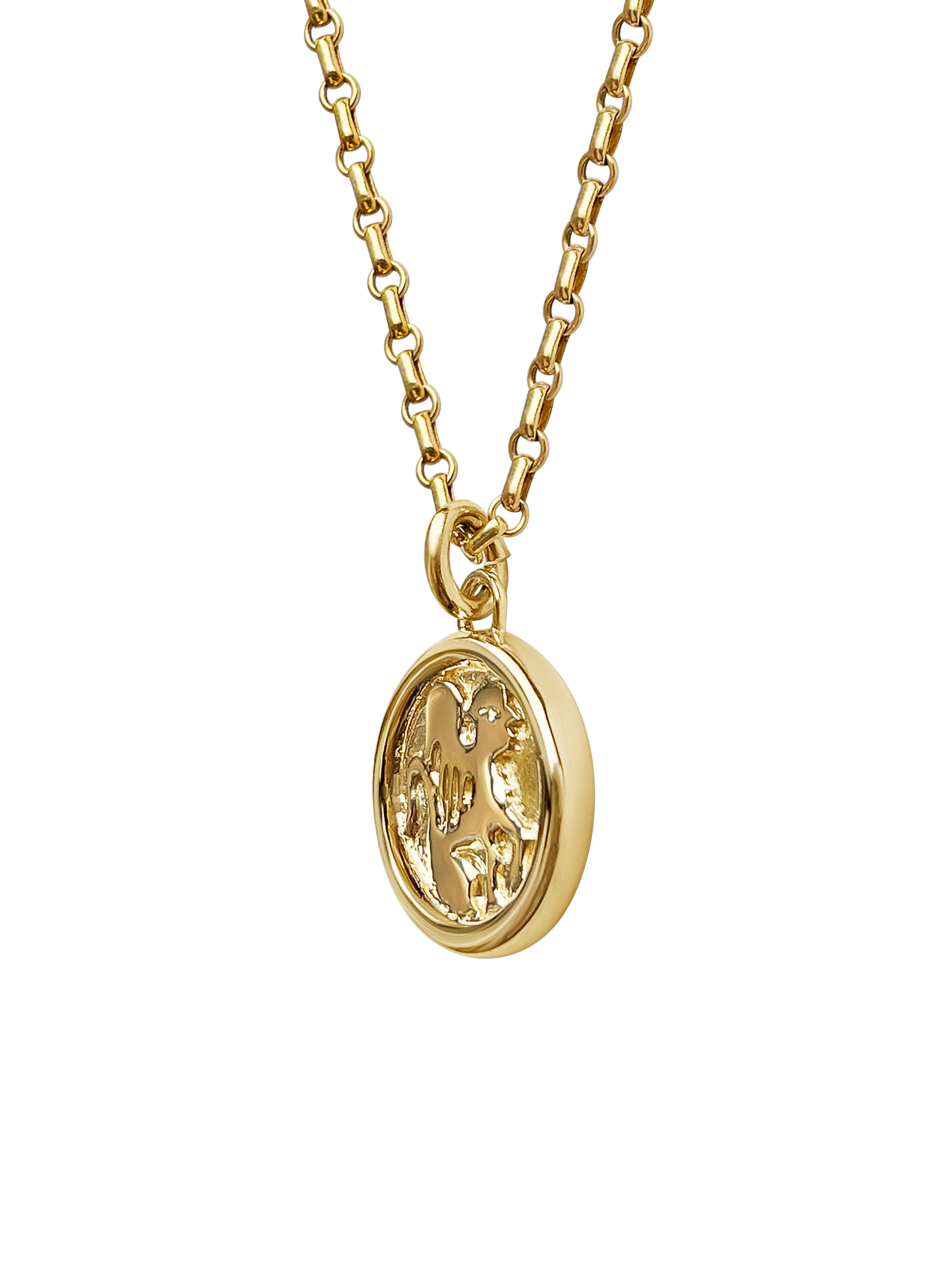 AMS x LL gold Guide Pendant