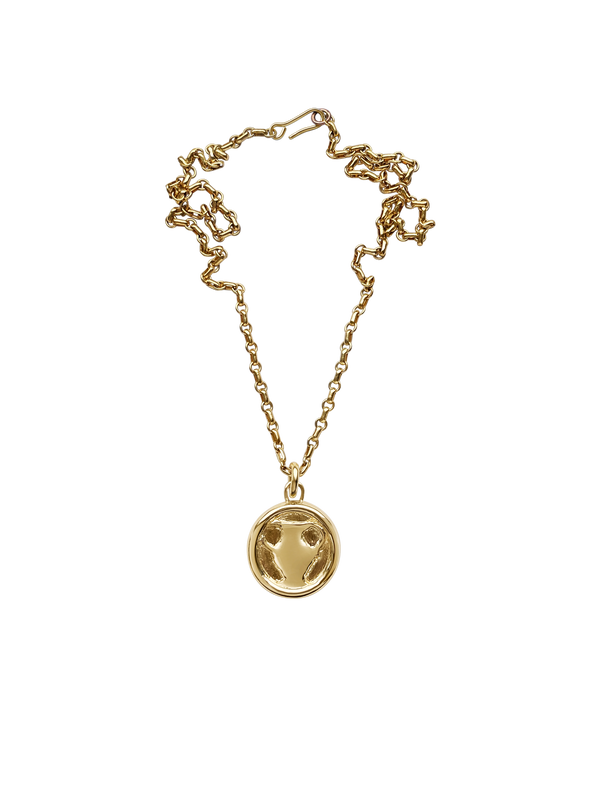 AMS x LL gold Heaven Sip Pendant