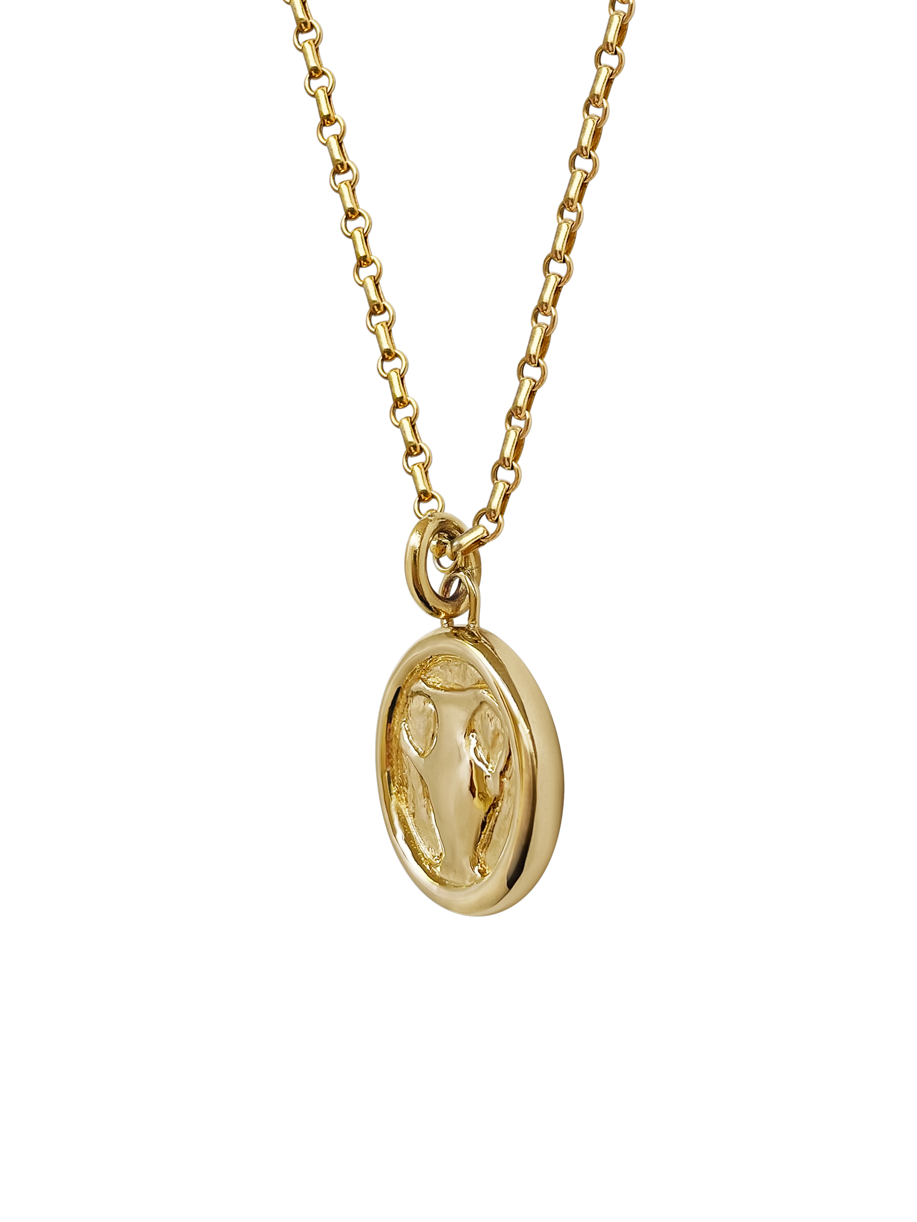 AMS x LL gold Heaven Sip Pendant