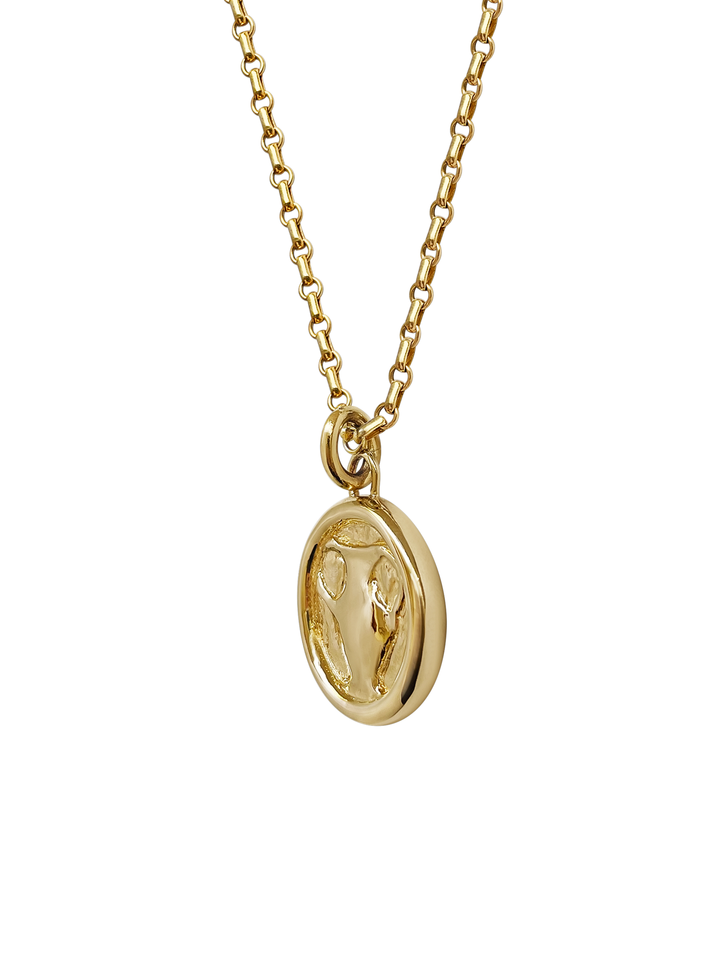 AMS x LL gold Heaven Sip Pendant